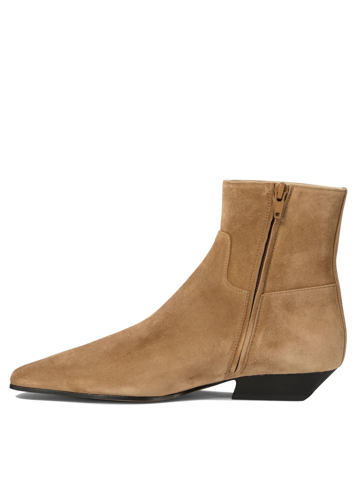 Khaite Marfa Flat Ankle Boots