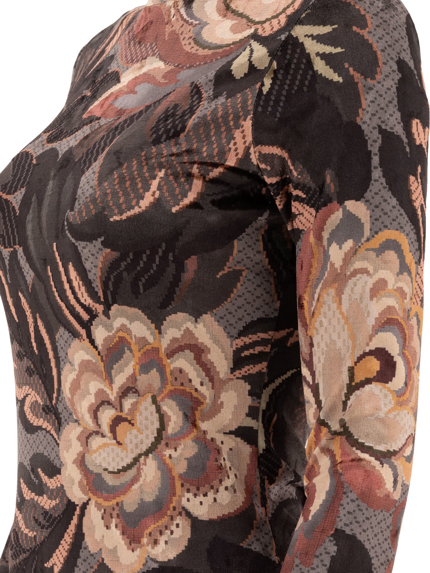 Etro Printed Chenille Dress