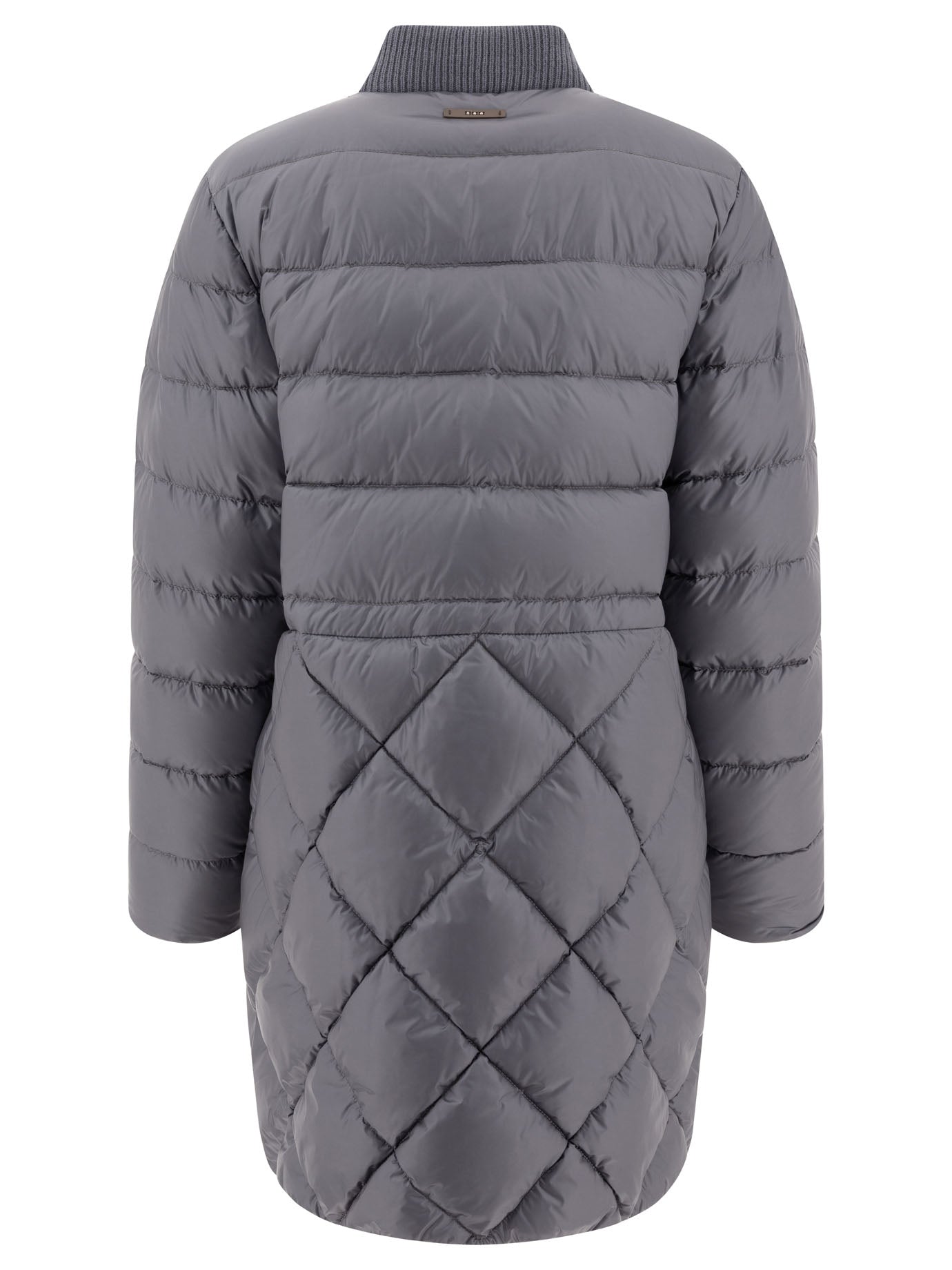 Peserico Down Coat With Punto Luce