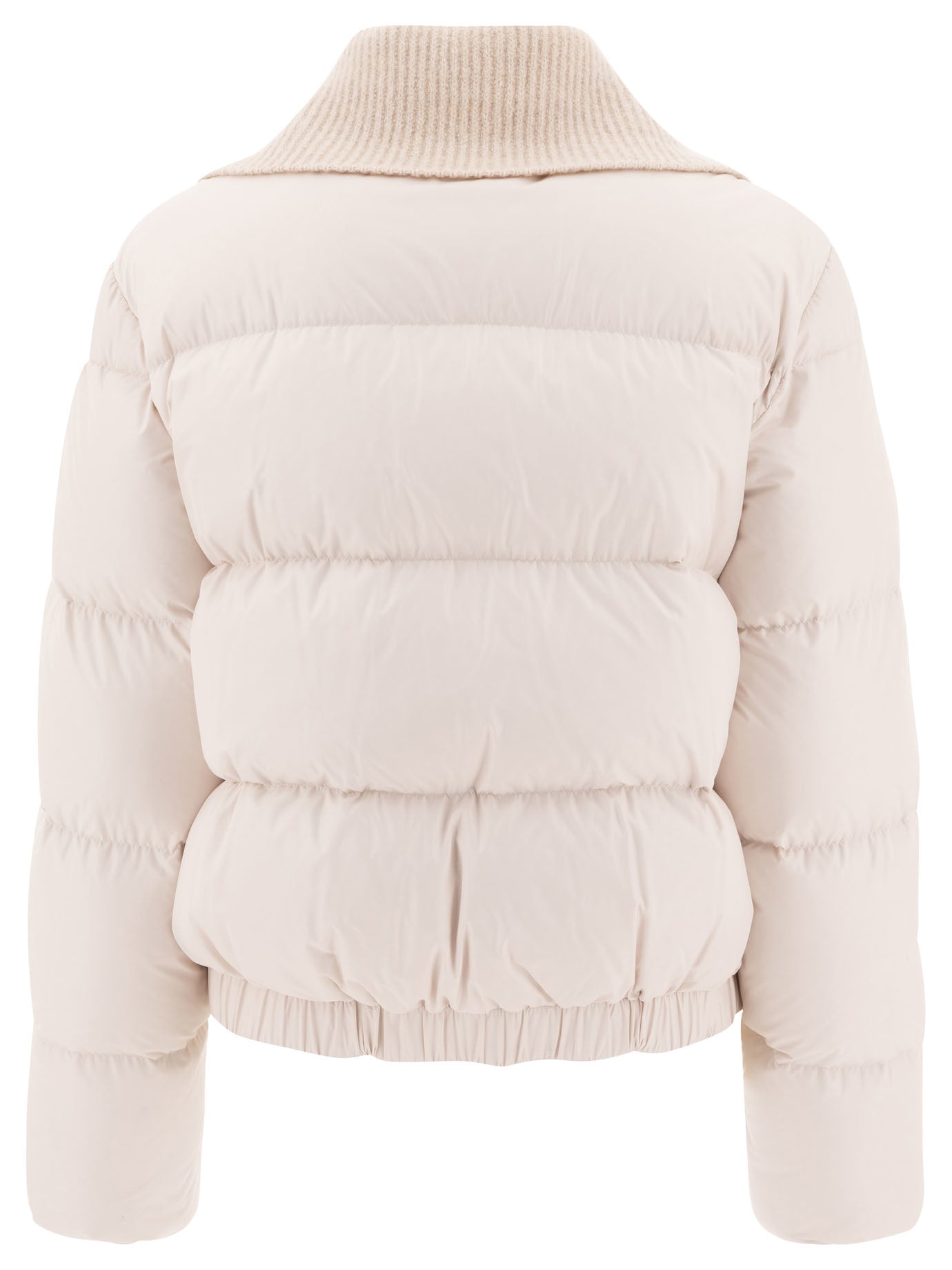 Peserico Down Jacket With Wool Collar