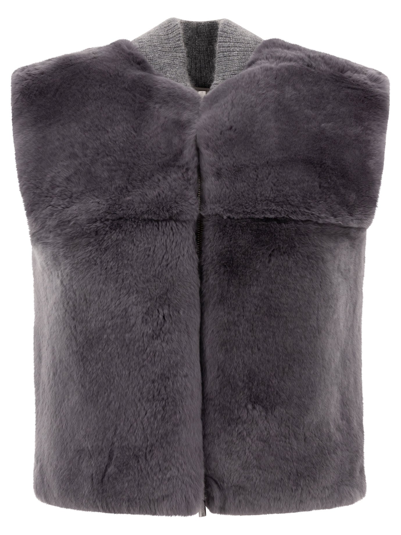 Peserico Wool-Blend Vest Jacket