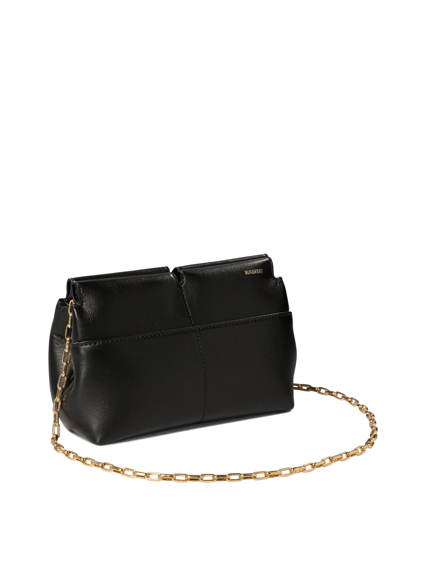 Burberry Snip Crossbody Bag With Chain