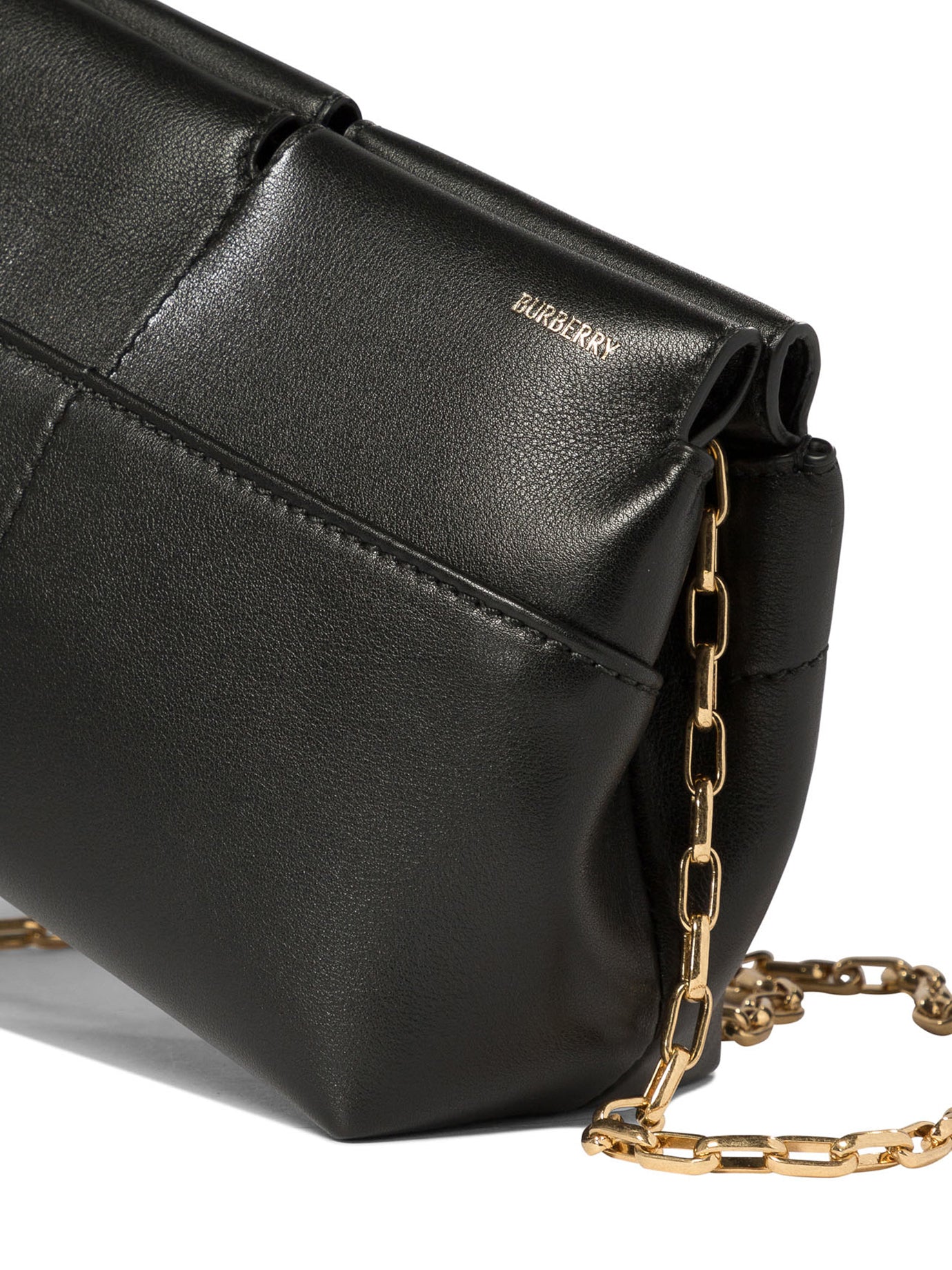 Burberry Snip Crossbody Bag With Chain