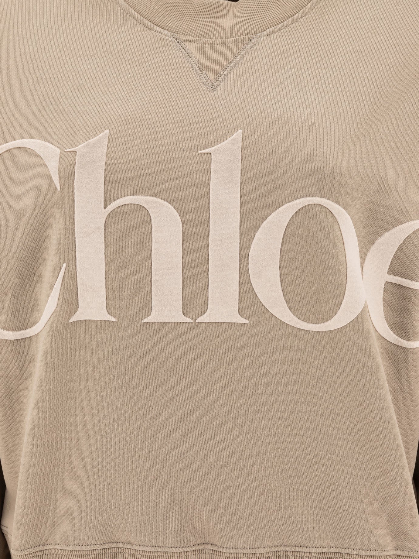 Chloé Cotton Fleece Sweatshirt