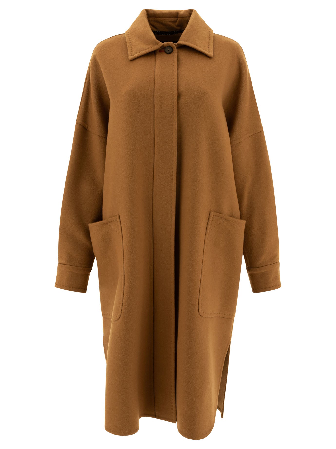 Max Mara Atelier Oversize Coat In Cashmere