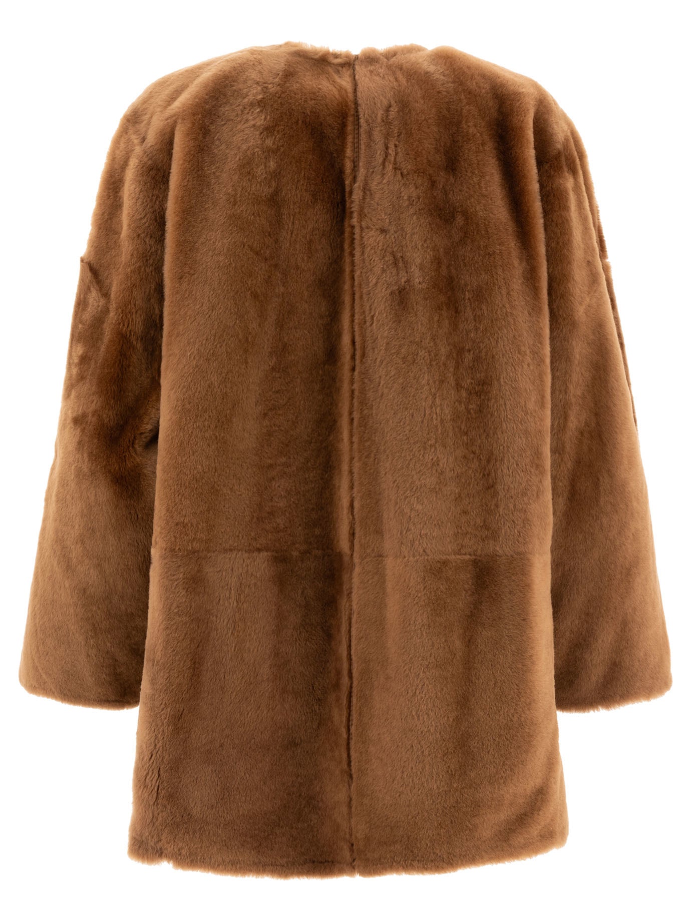 Max Mara Atelier Lacon Shearling Reversible Coat