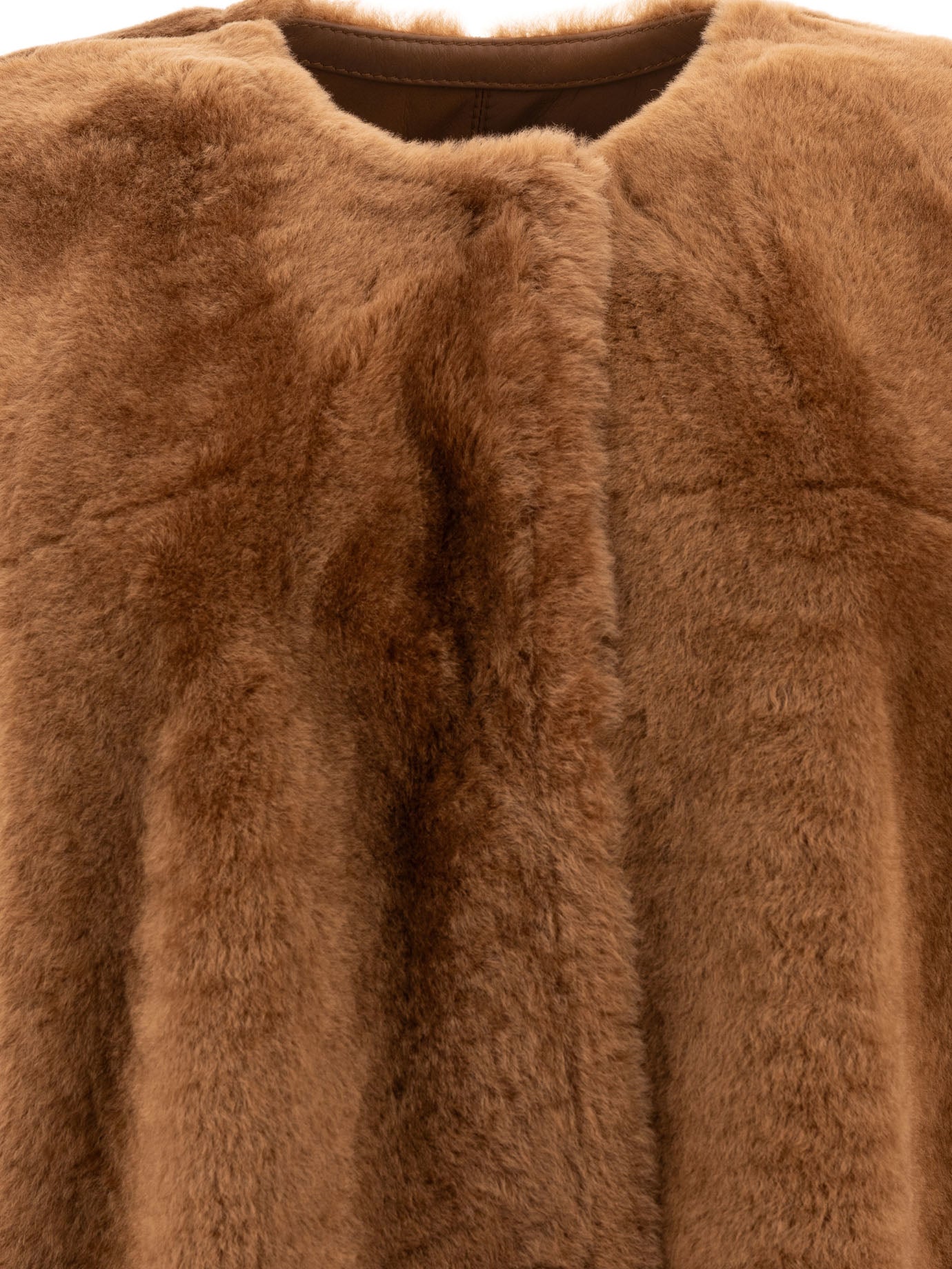 Max Mara Atelier Lacon Shearling Reversible Coat