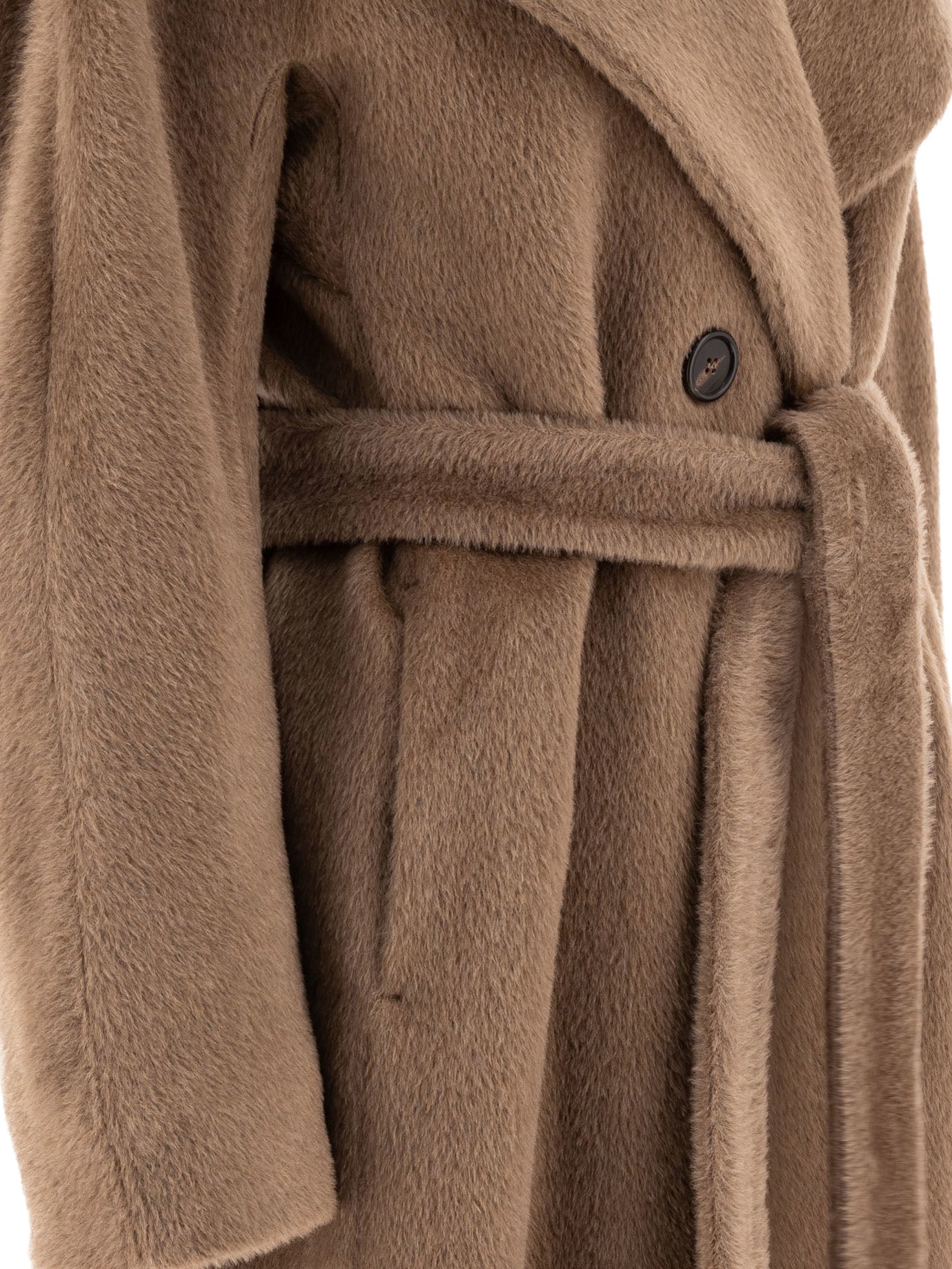 Max Mara S Alpaca And Wool Belted Coat