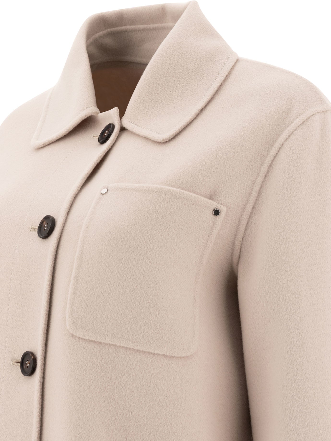 Max Mara S Wool Short Coat