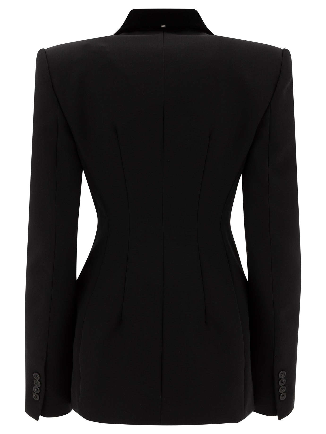 Max Mara Sportmax Tailored Blazer In Technical Wool