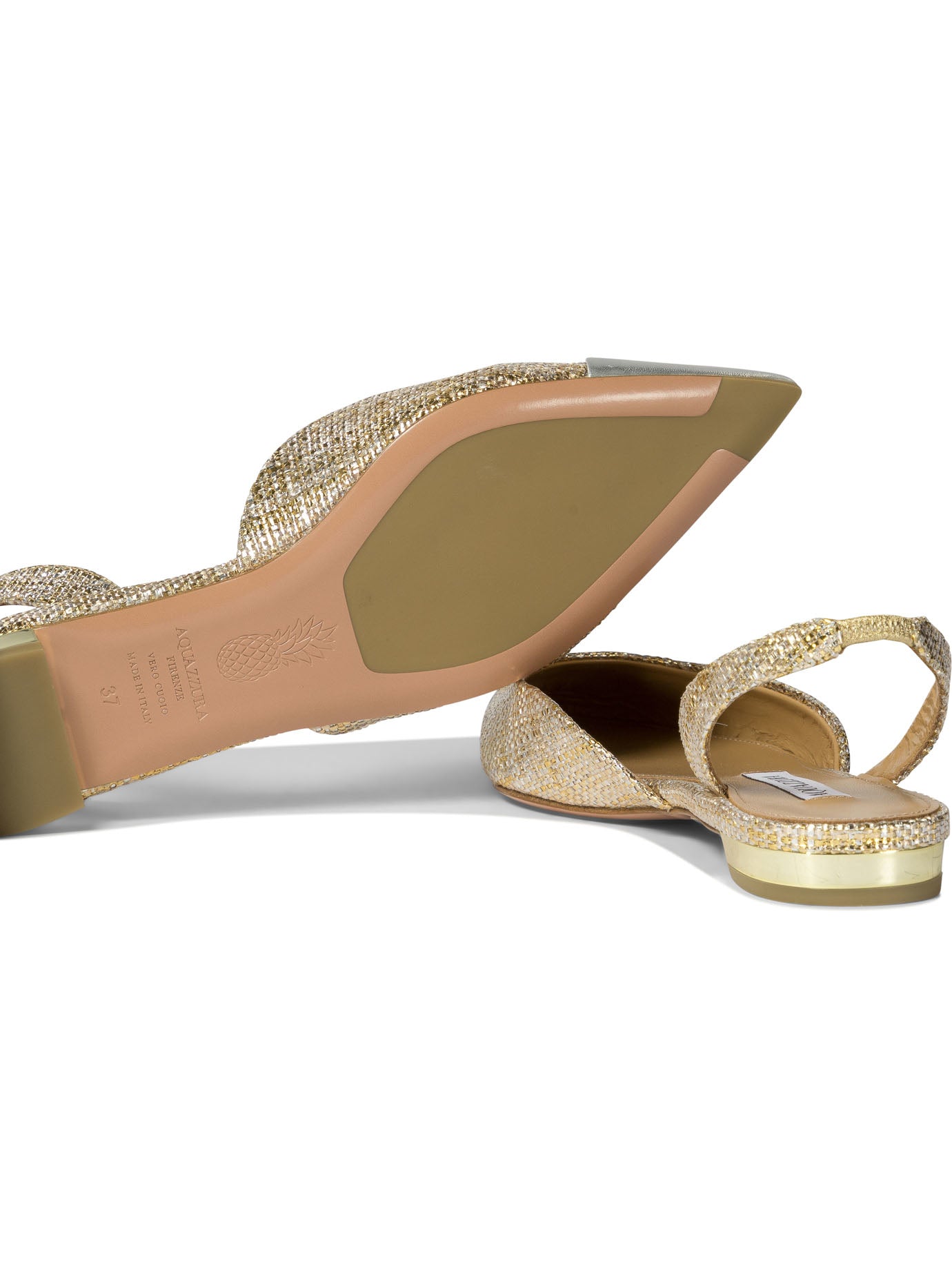 Aquazzura Milanese Ballet Flats