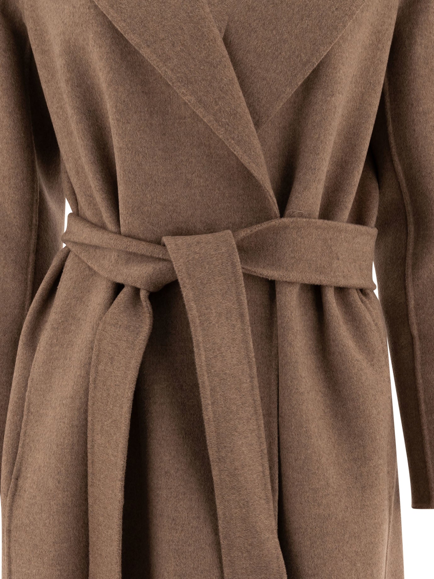 Max Mara S Poldo Wool Belted Coat