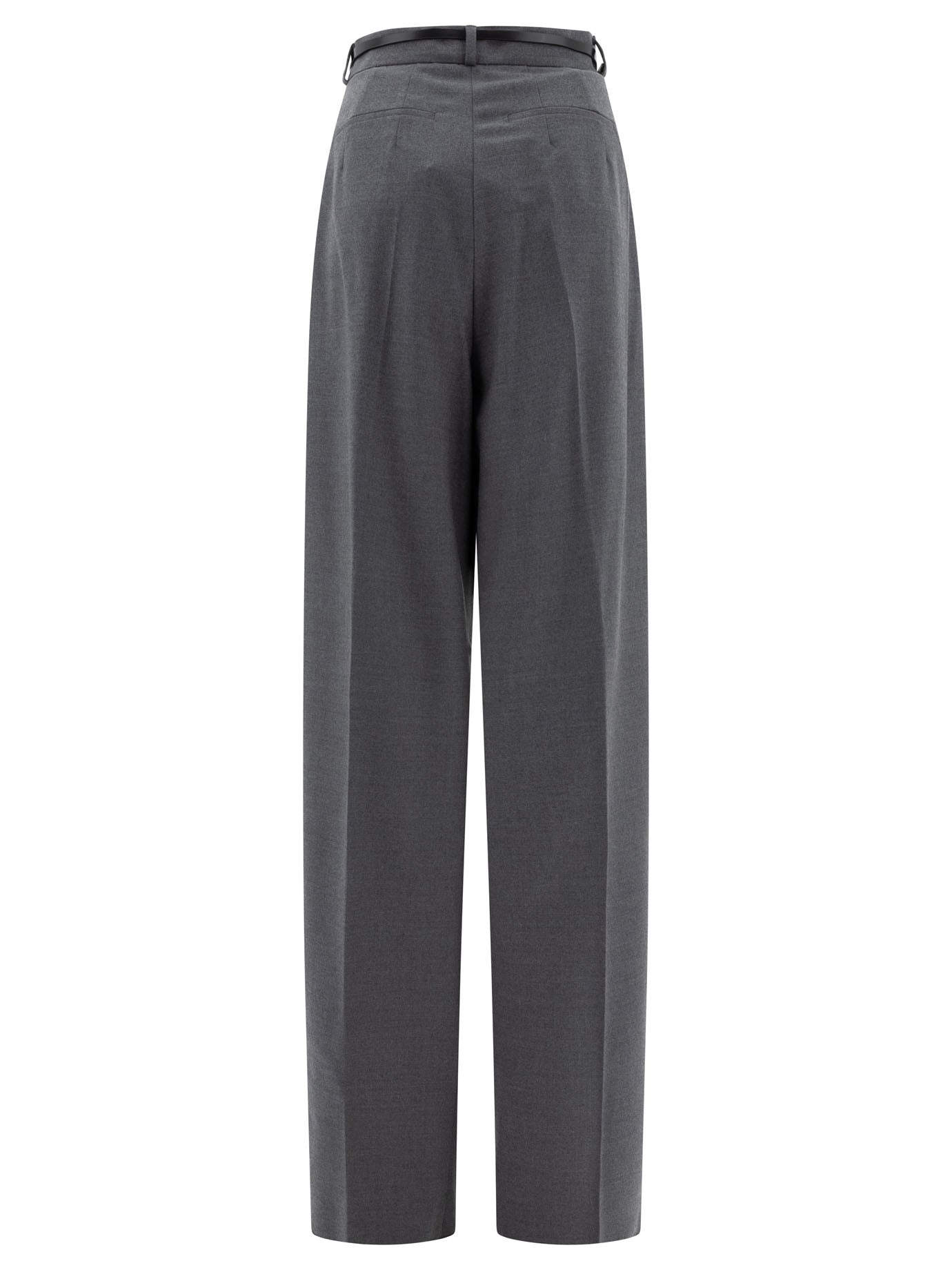 Max Mara Sportmax Oversized Stretch Wool Trousers