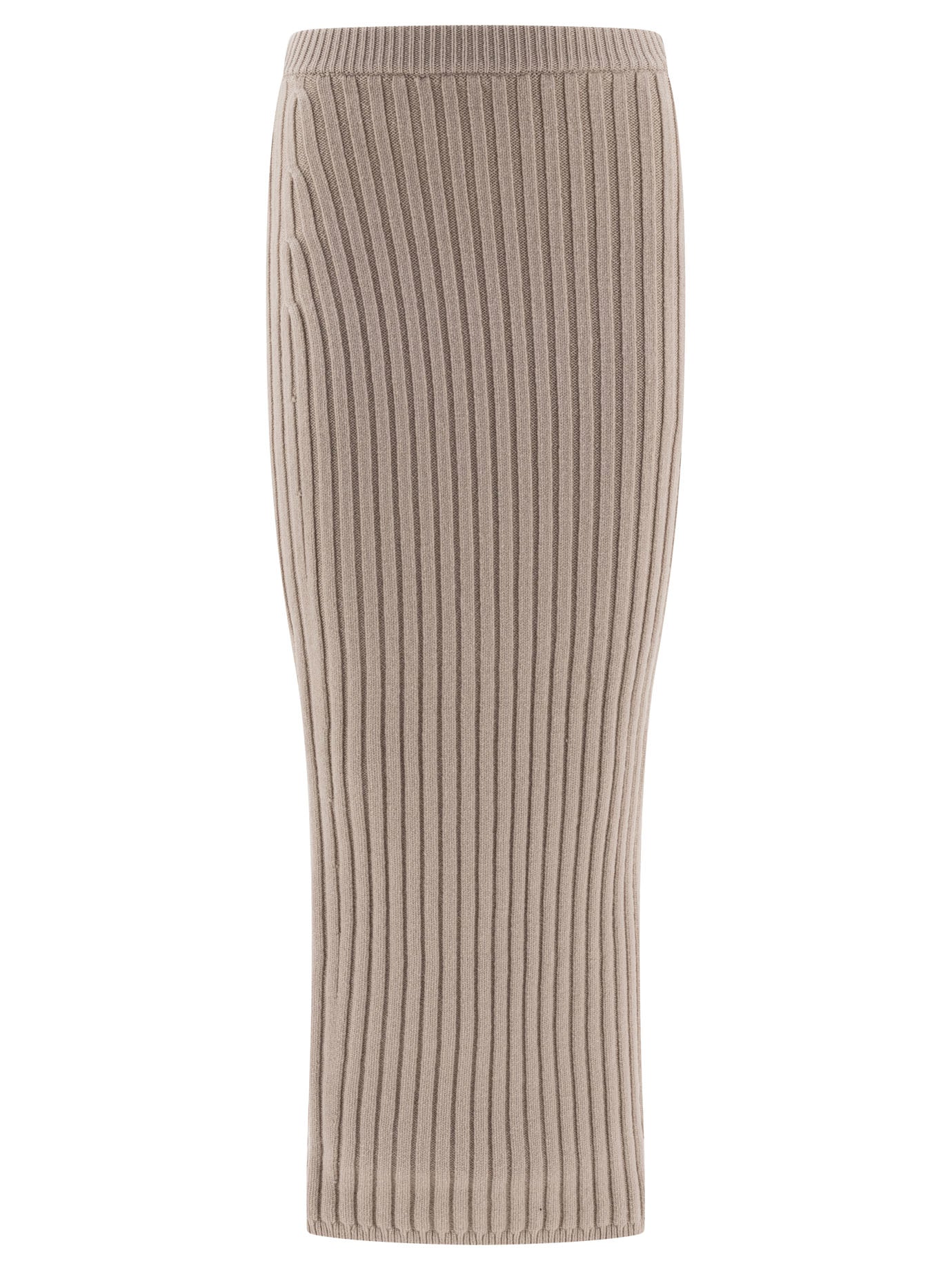 Max Mara Wool And Cashmere Knit Skirt