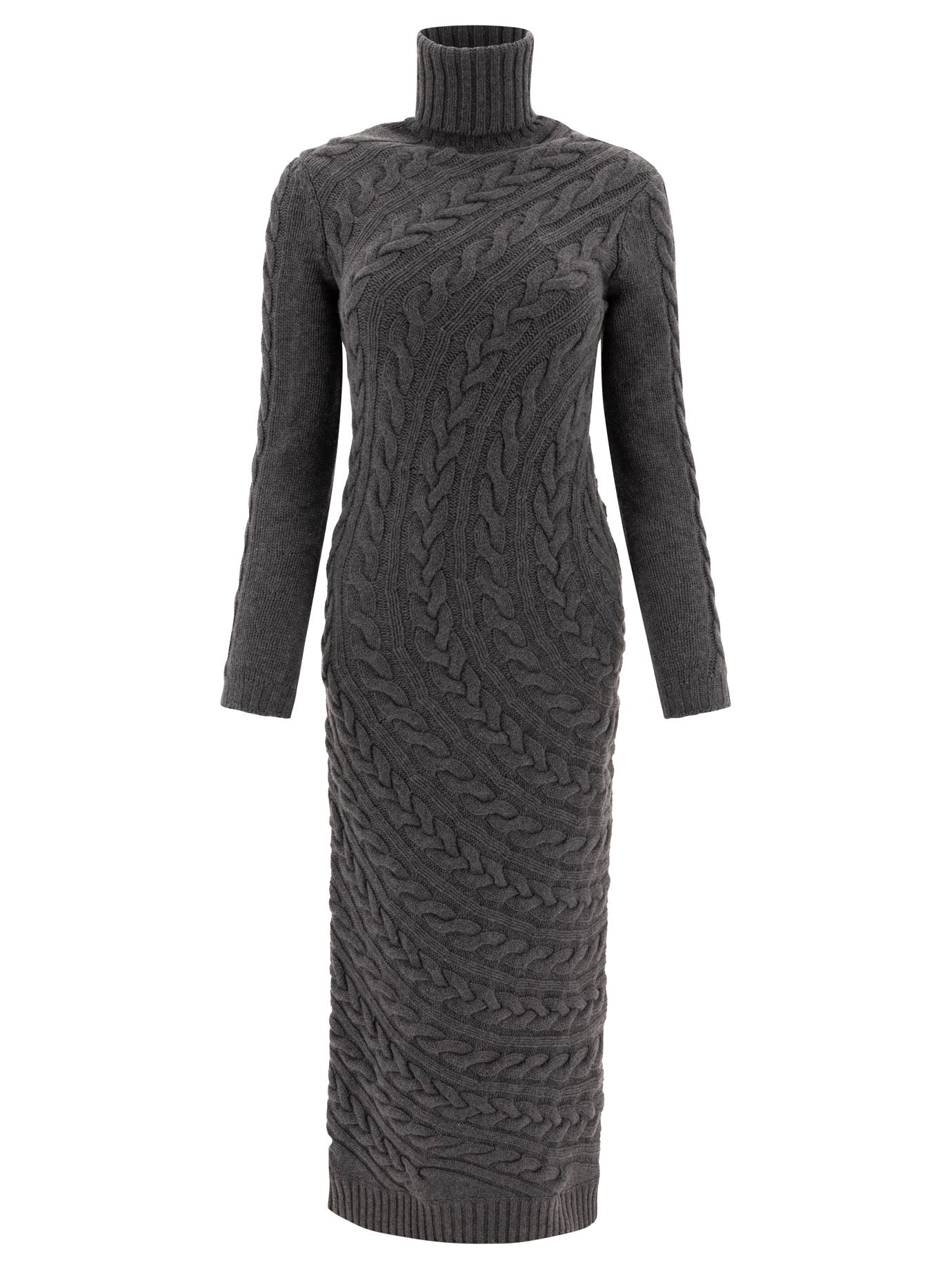 Max Mara Wool And Cashmere Slim-Fit Dress