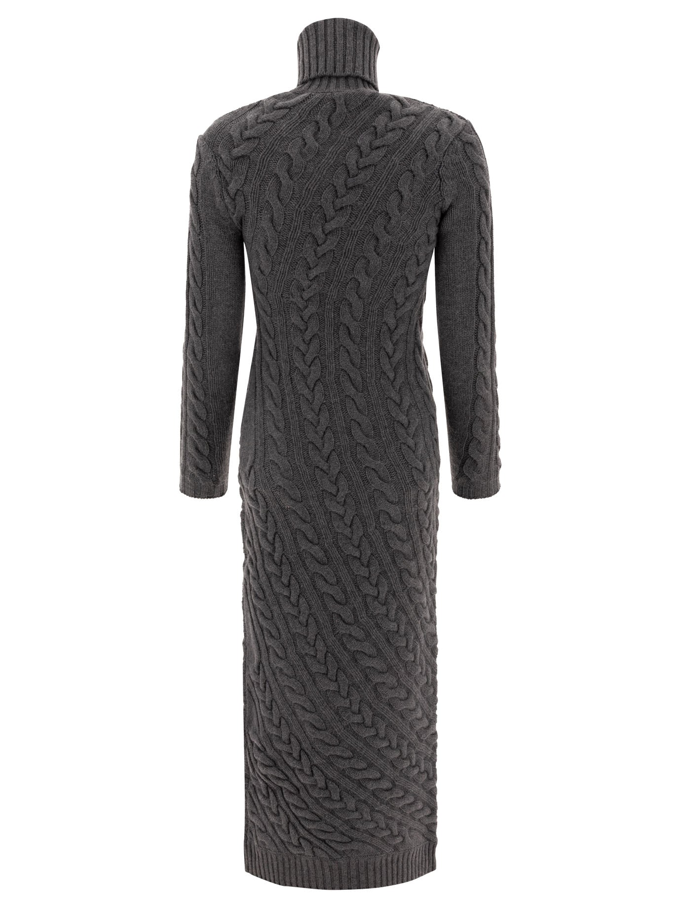 Max Mara Wool And Cashmere Slim-Fit Dress