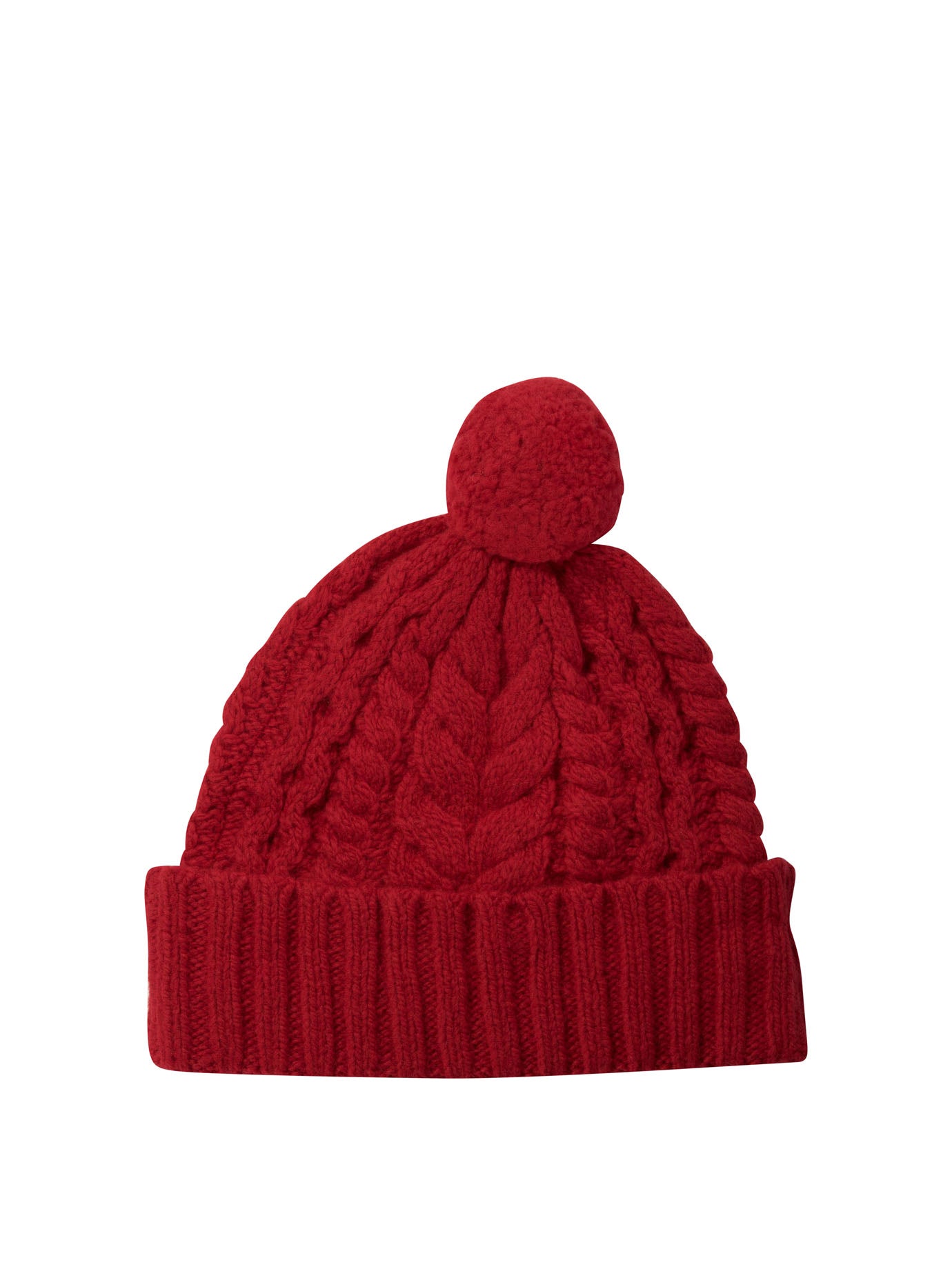 Polo Ralph Lauren Polo Bear Cable Pom-Pom Beanie