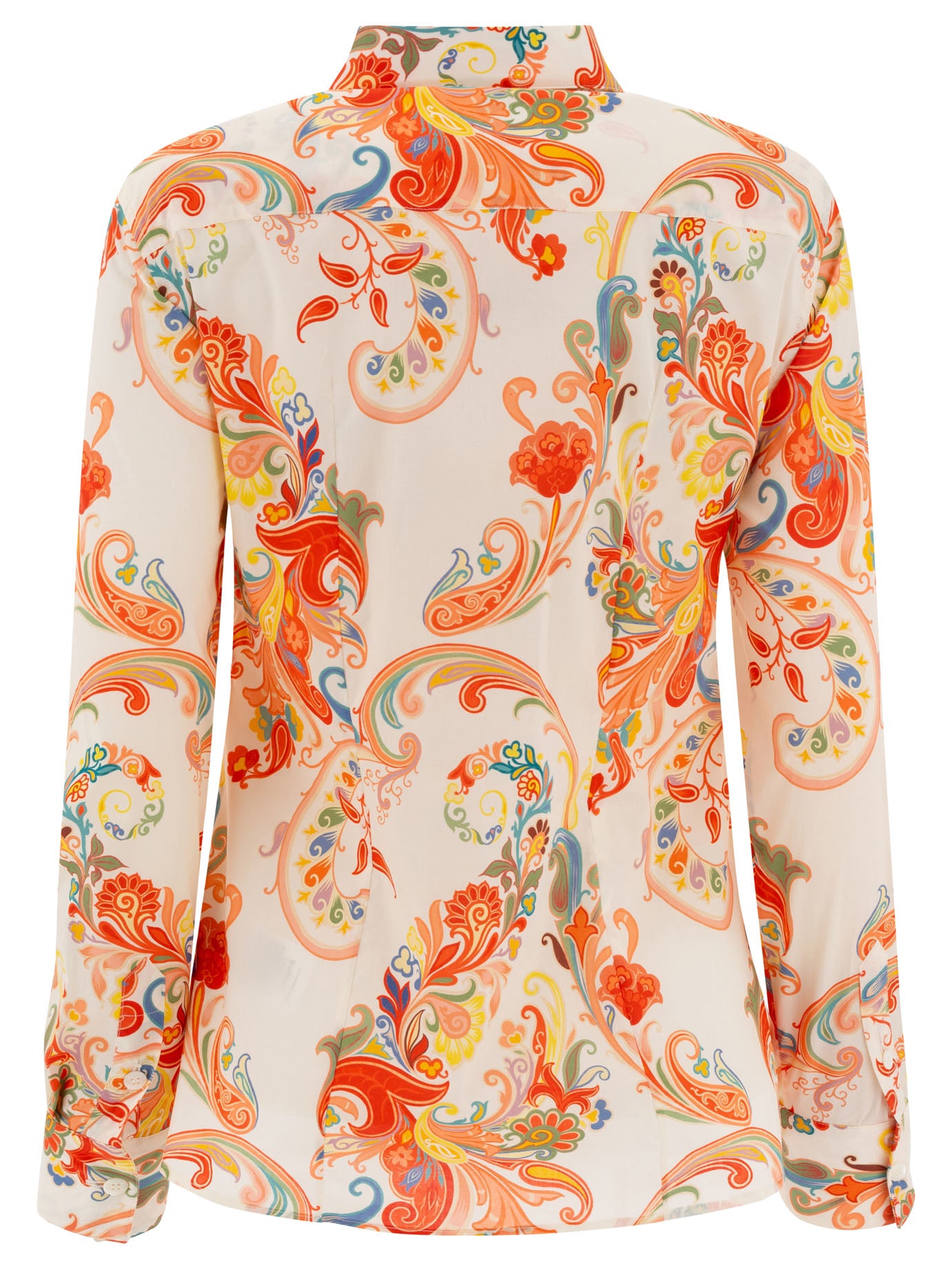 Etro Poplin Shirt In Paisley Print