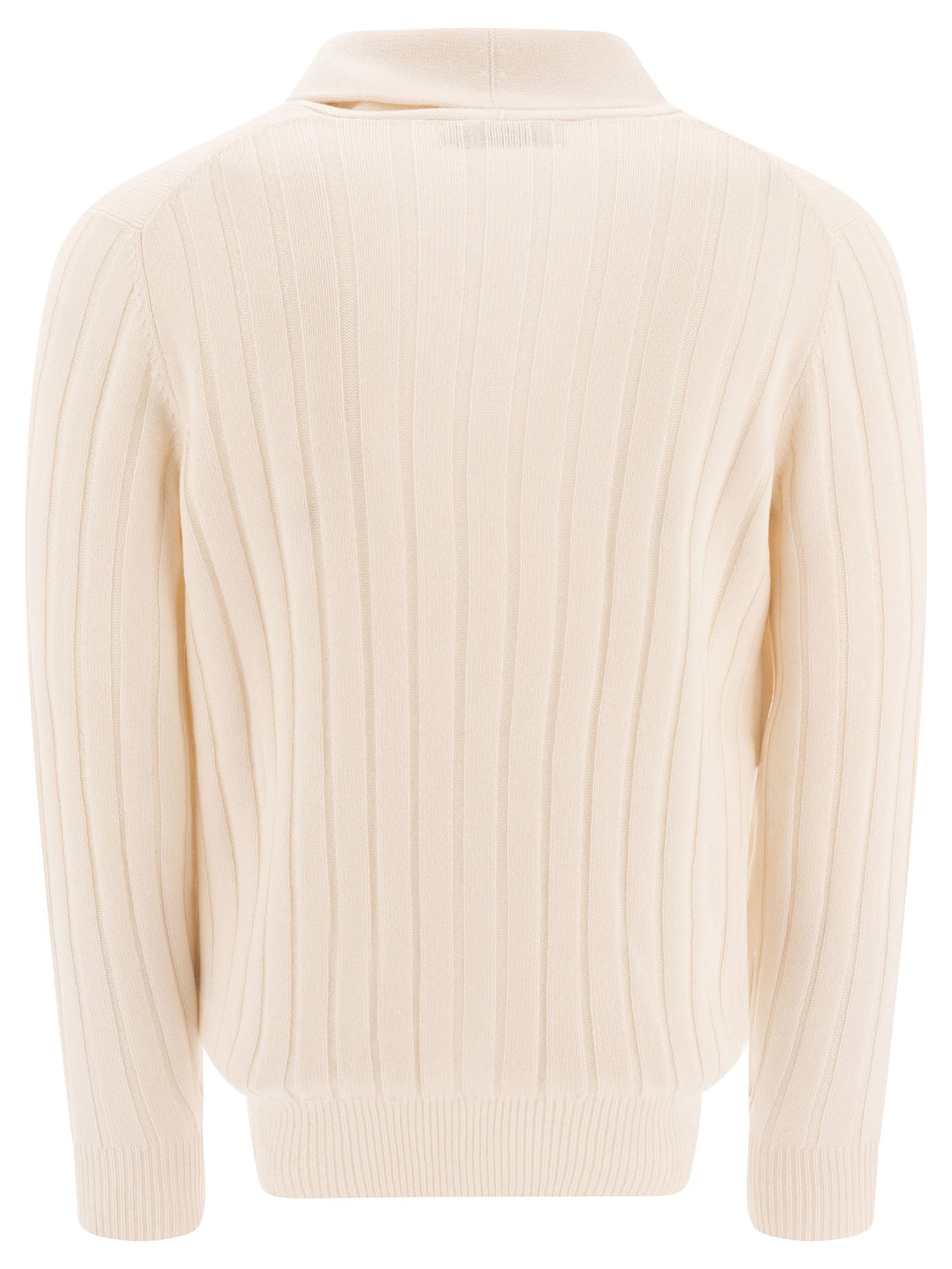 Brunello Cucinelli Cashmere Flat Rib Cardigan