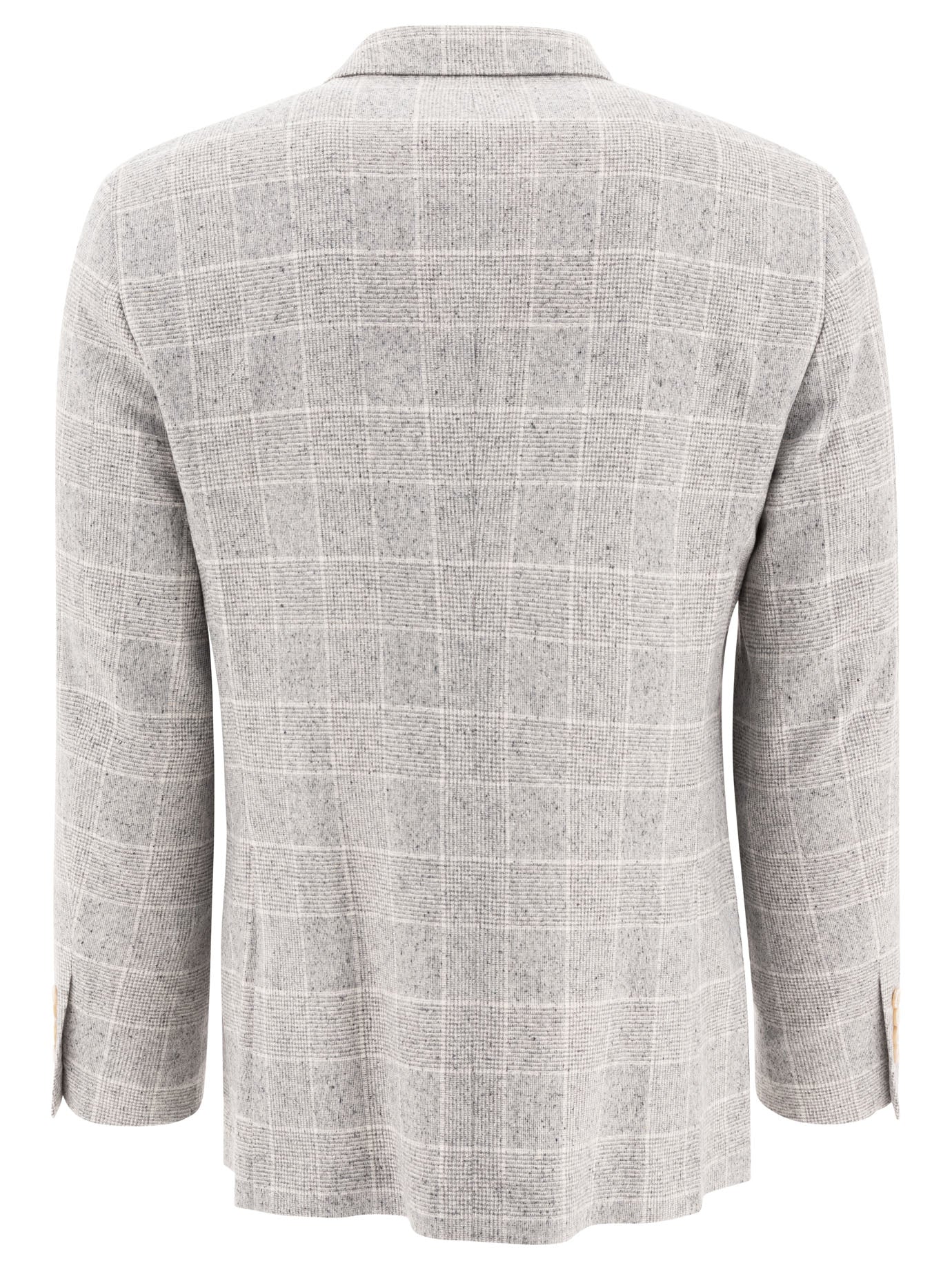 Brunello Cucinelli Deconstructed Prince Of Wales Blazer