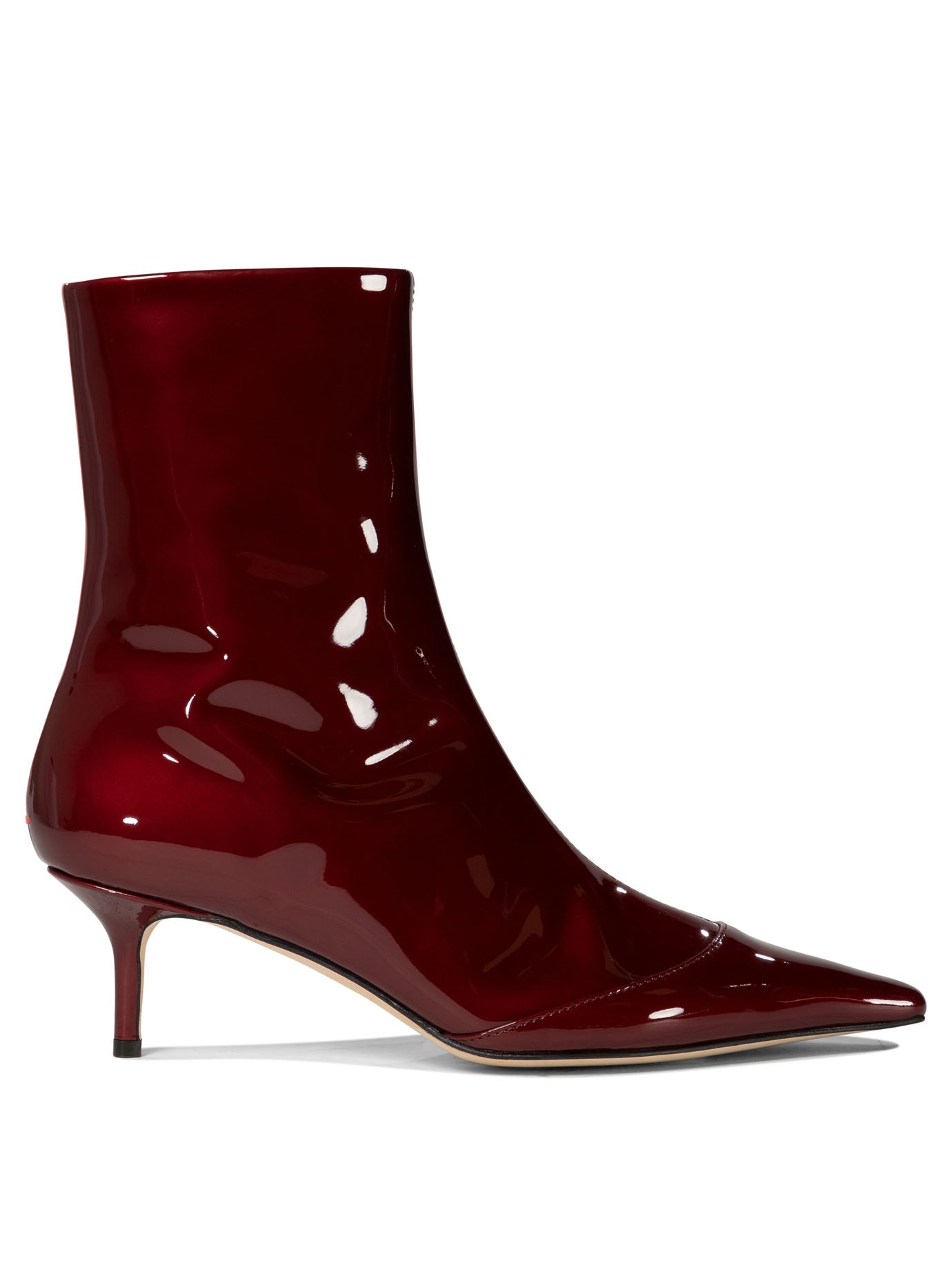 Aeyde Roe Patent Leather Ankle Boots