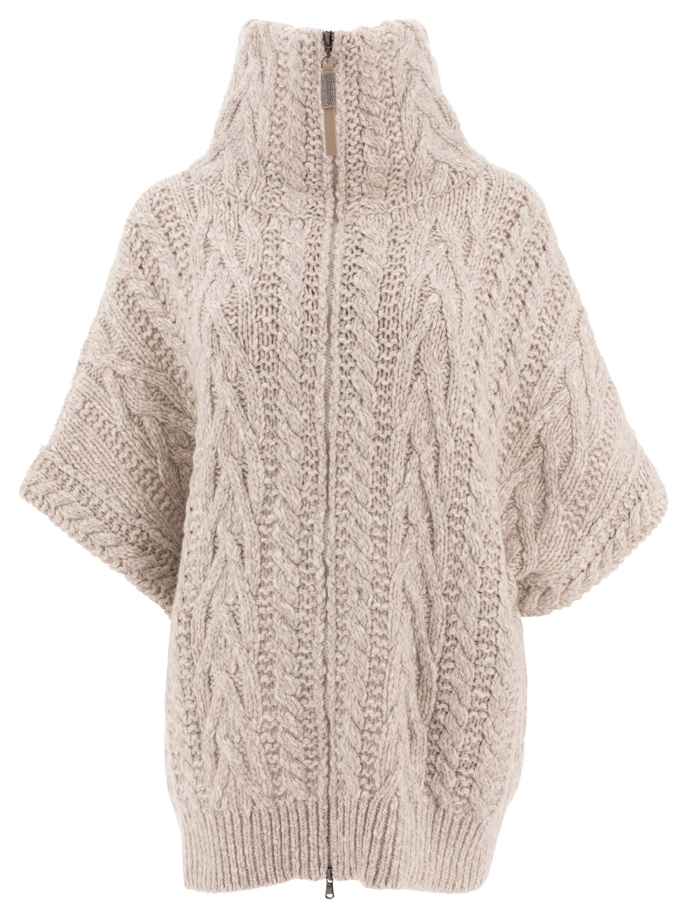 Brunello Cucinelli Cardigan With Monili-Details