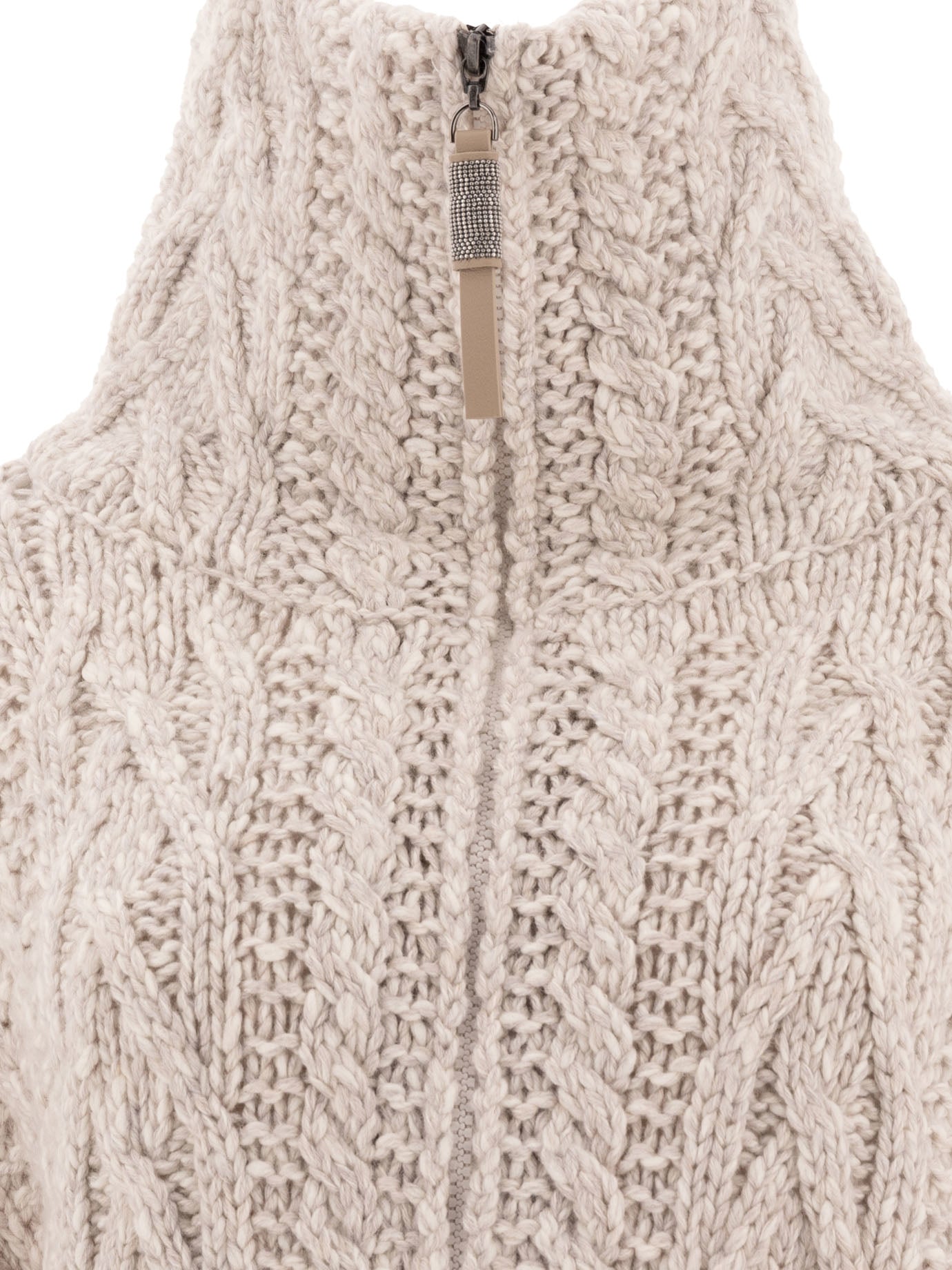 Brunello Cucinelli Cardigan With Monili-Details