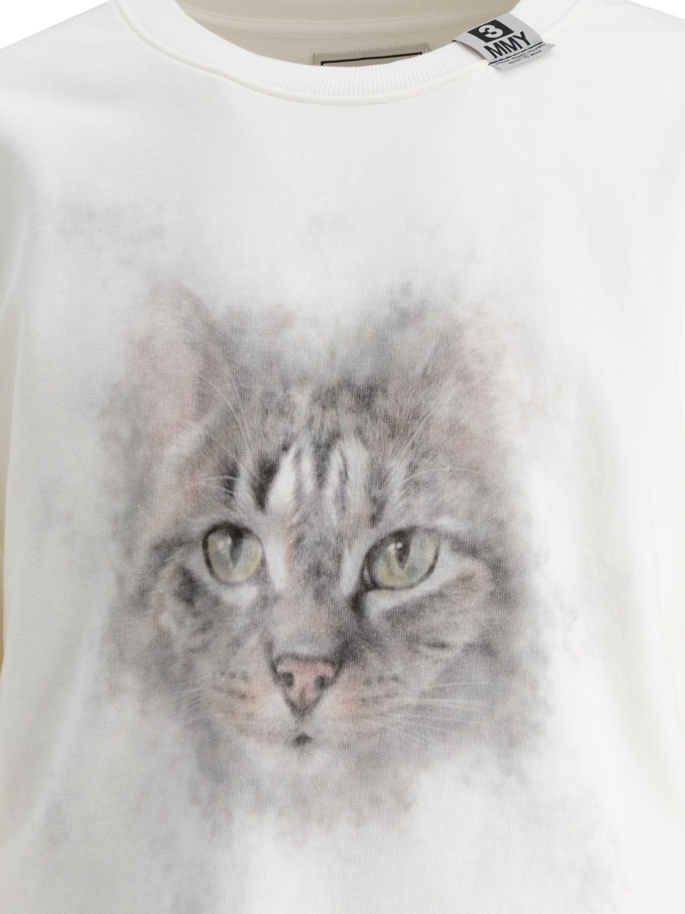 Maison Mihara Yasuhiro Cat Printed Sweatshirt