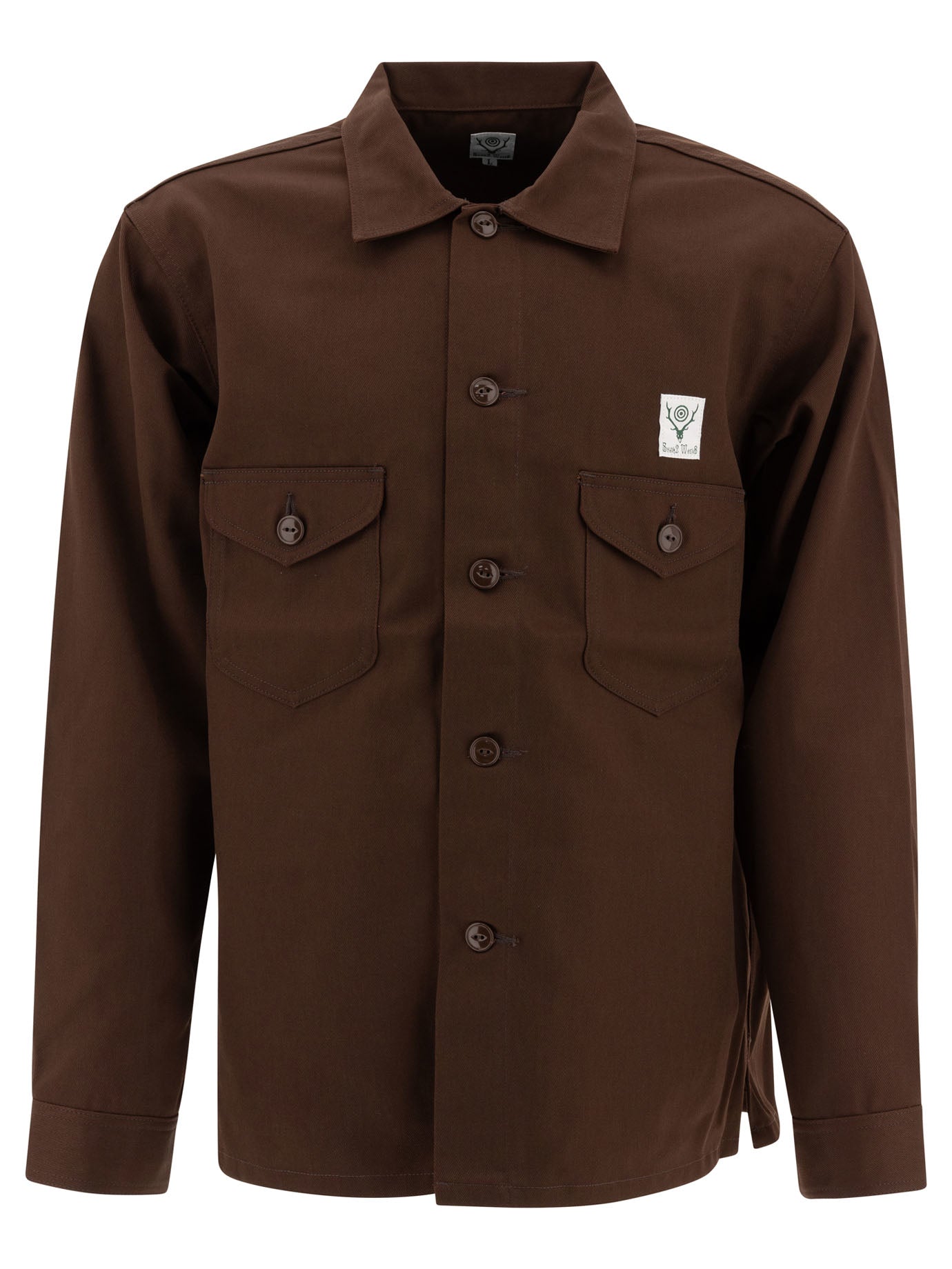 South2 West8 Smokey Overshirt