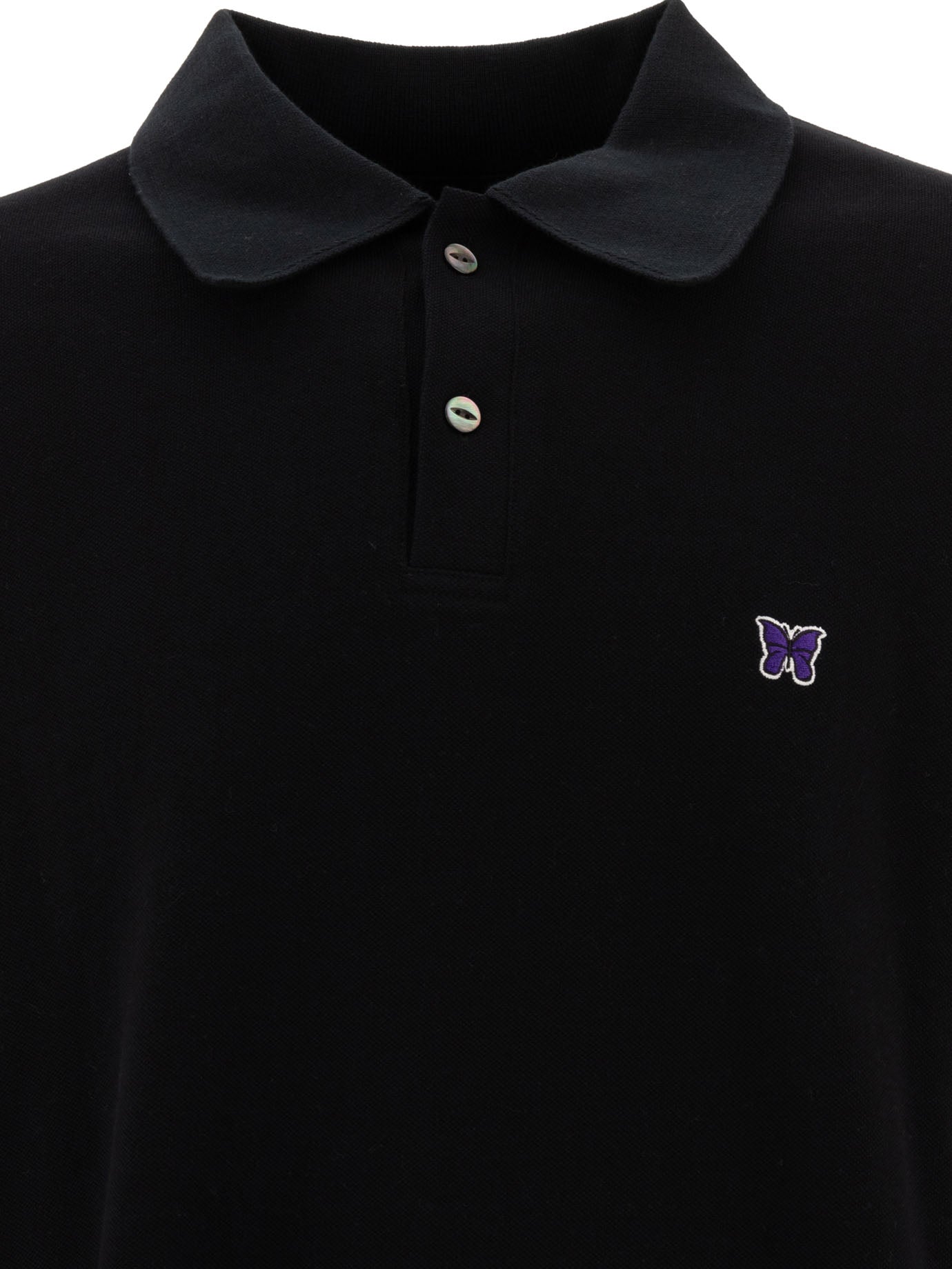 Needles Butterfly Polo Shirt