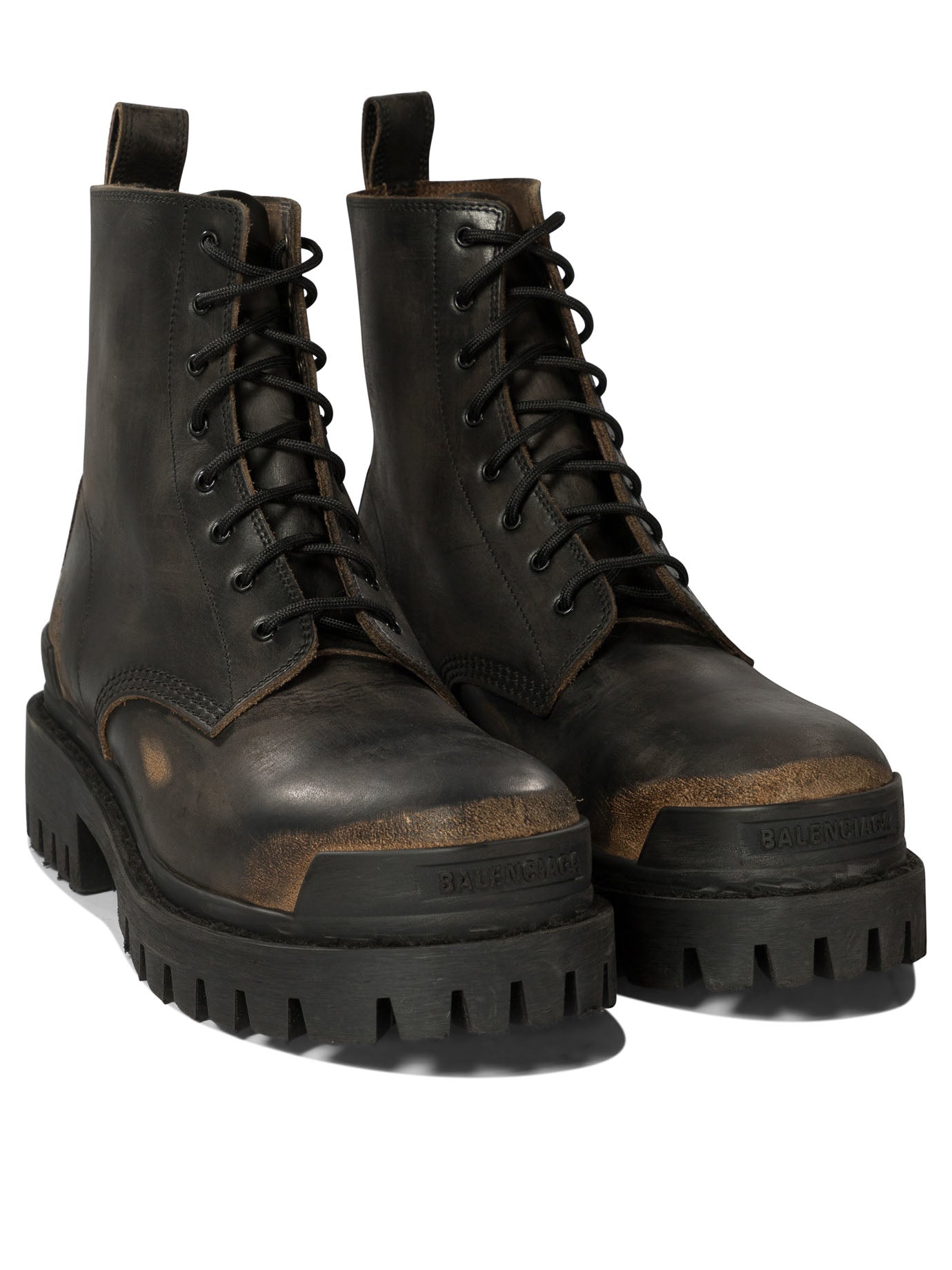 Balenciaga Strike Combat Boots