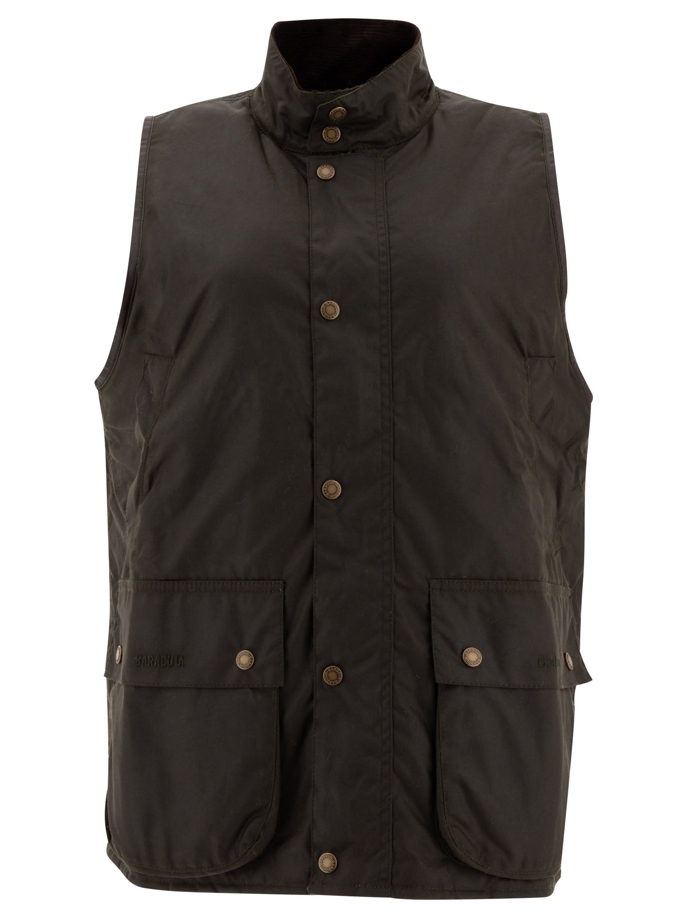 Baracuta Barbour X Baracuta Waxed Oversized Vest Jacket