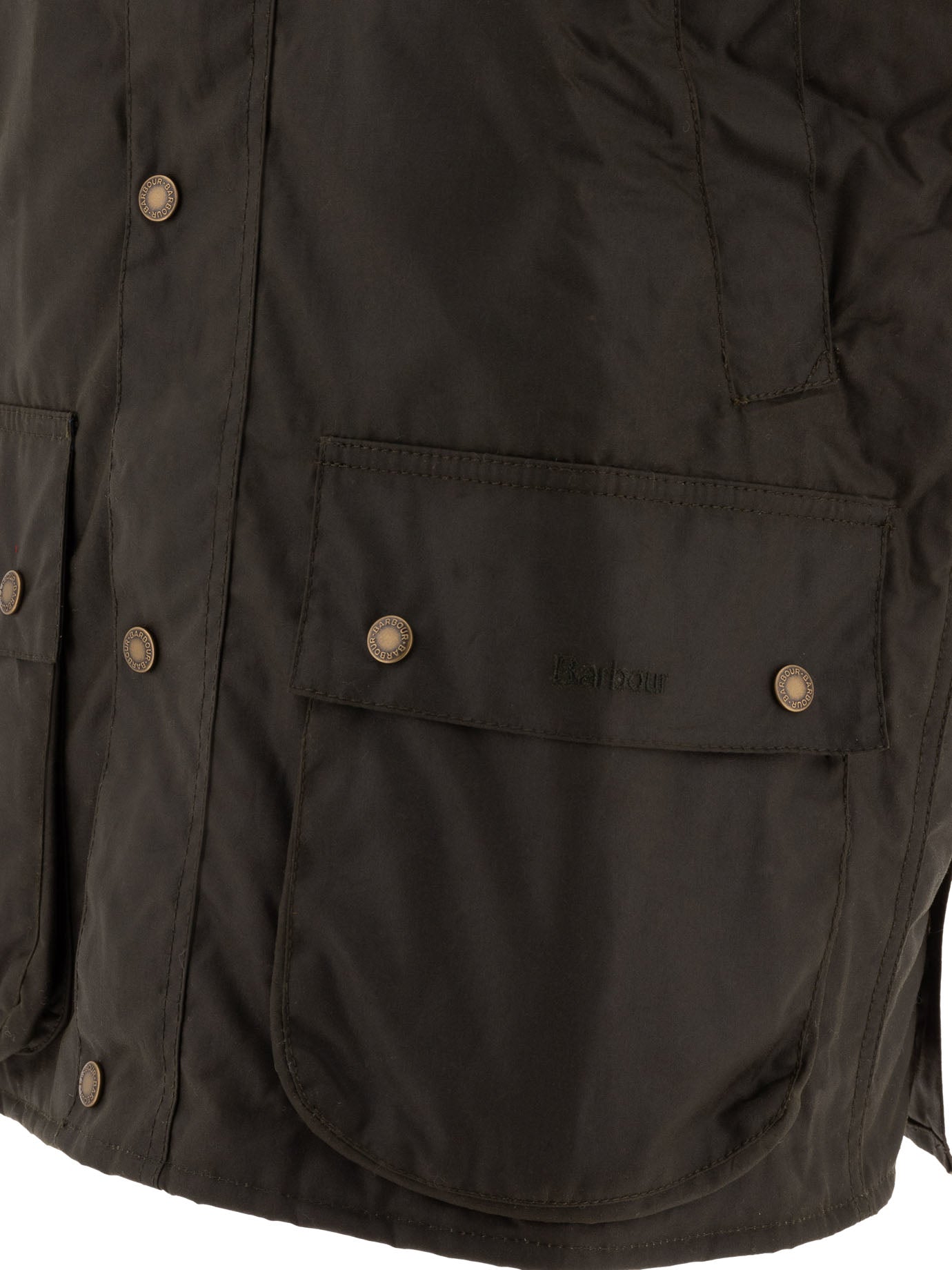 Baracuta Barbour X Baracuta Waxed Oversized Vest Jacket