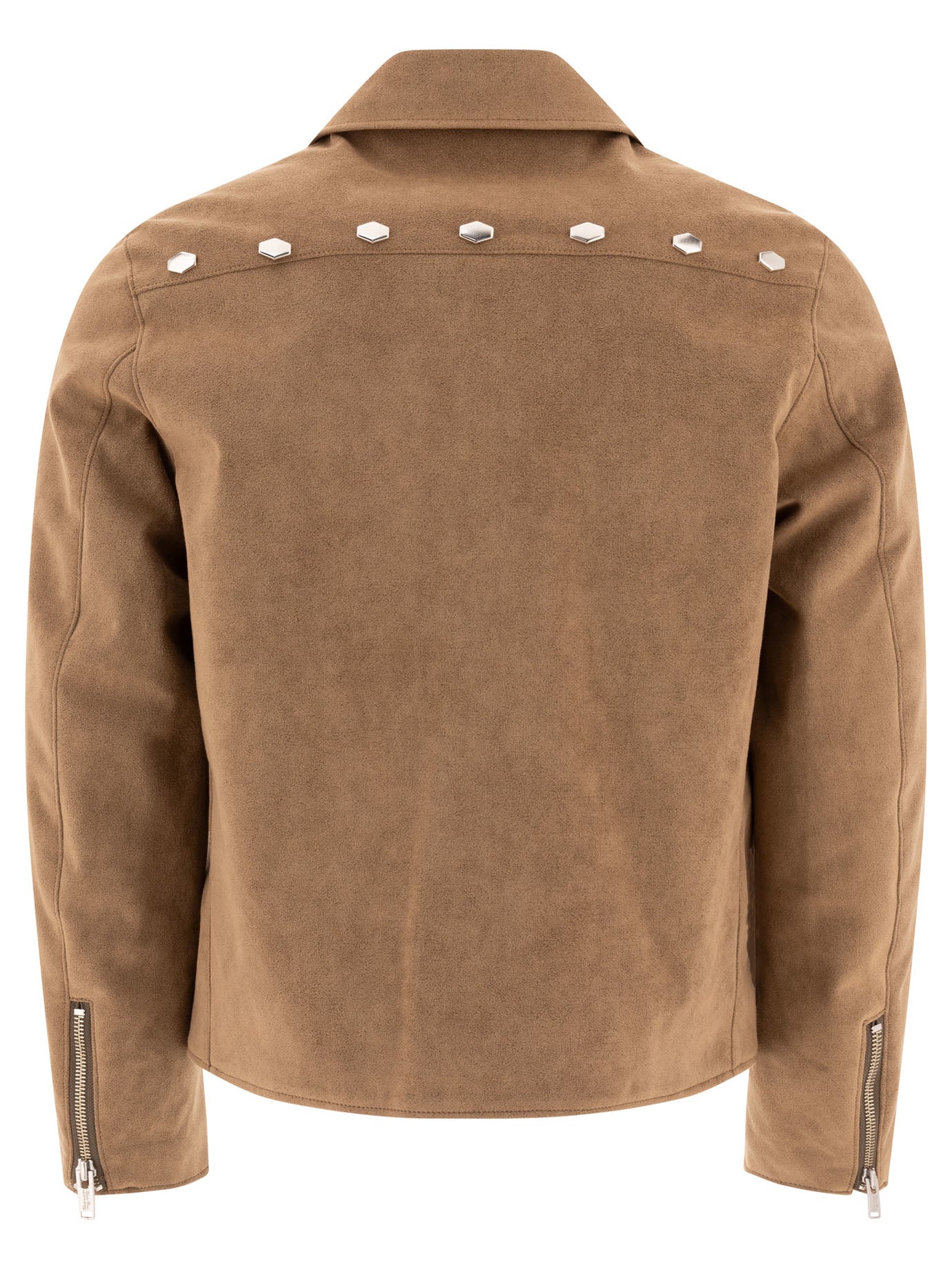 Undercover Faux Leather Jacket With Studs