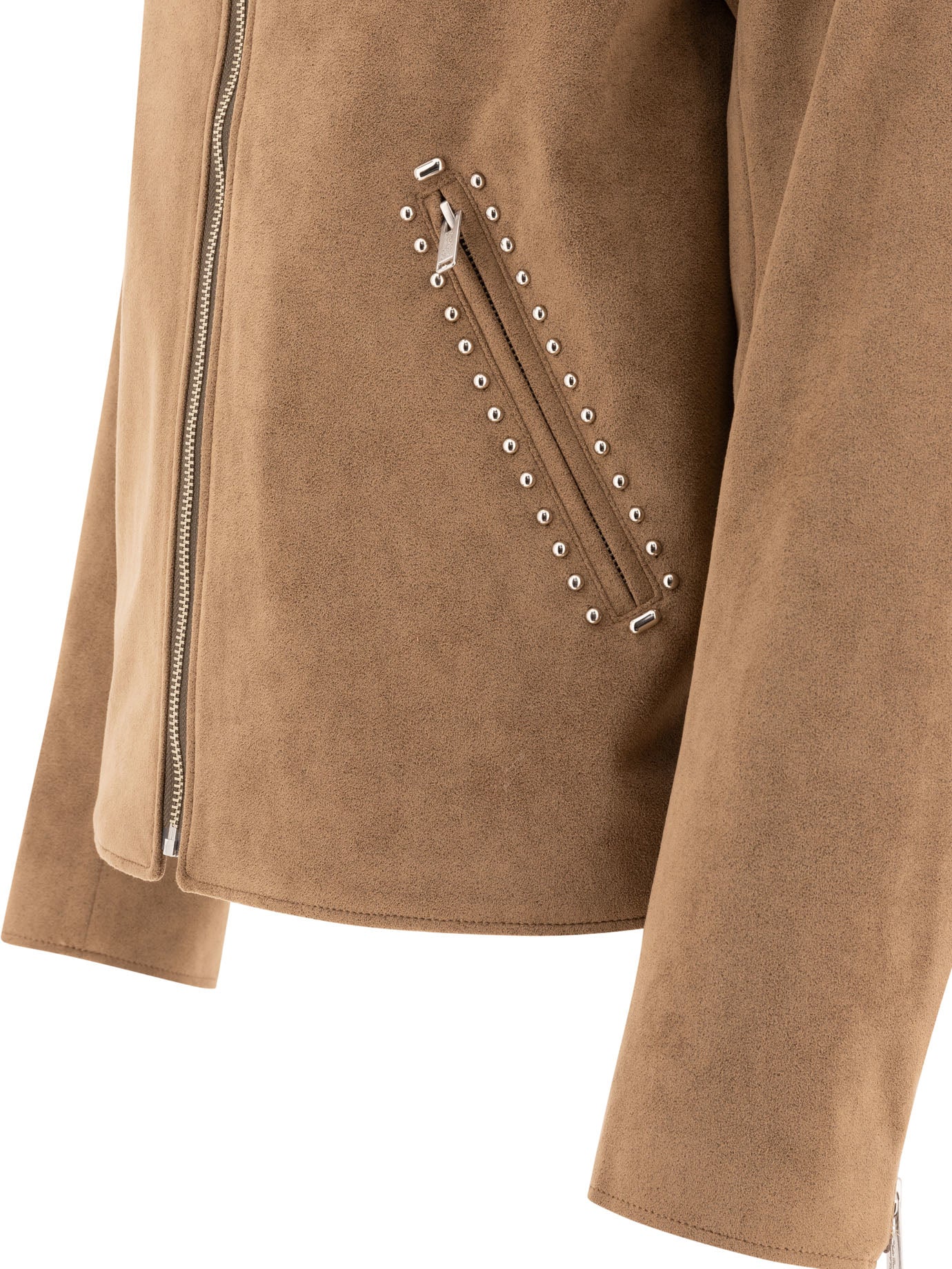 Undercover Faux Leather Jacket With Studs