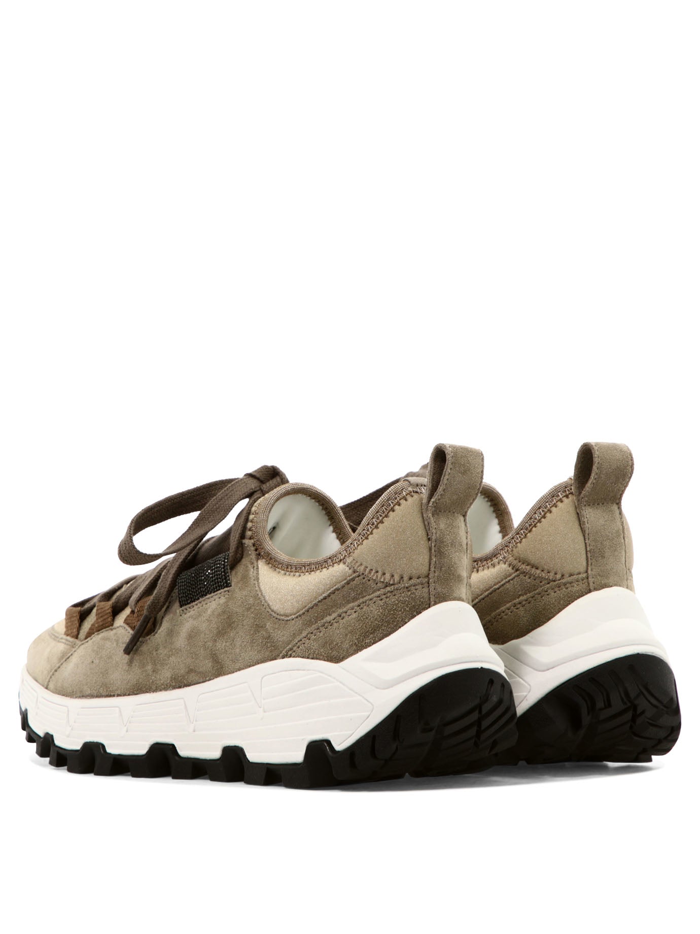 Brunello Cucinelli Sneakers Basse Con Lacci