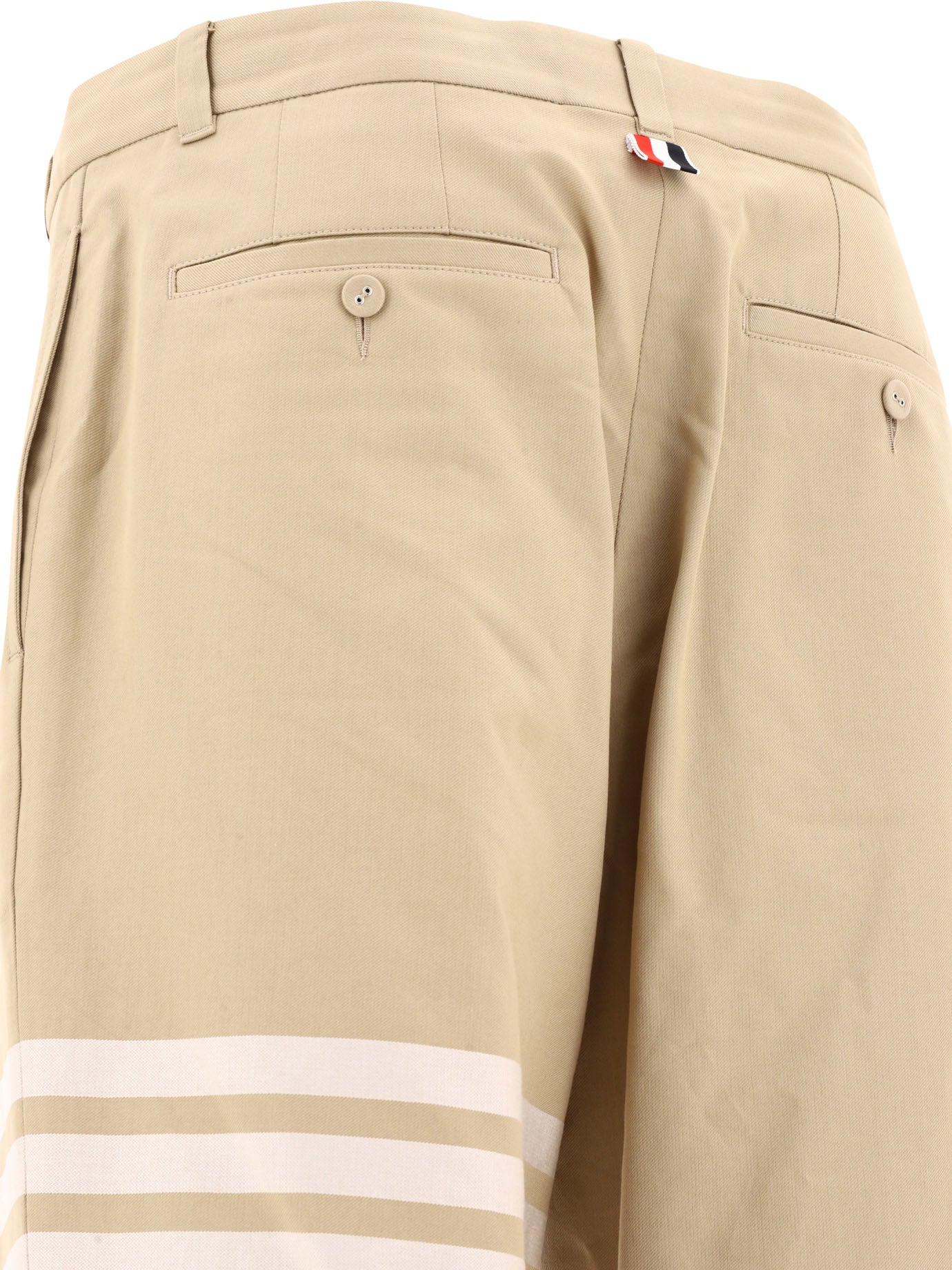 Thom Browne Pantaloni Taglio Dritto