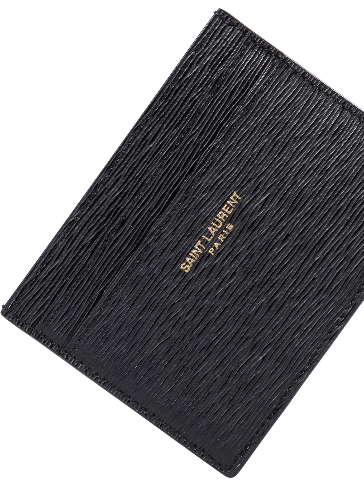 Saint Laurent Portacarte Saint Laurent Paris In Pelle