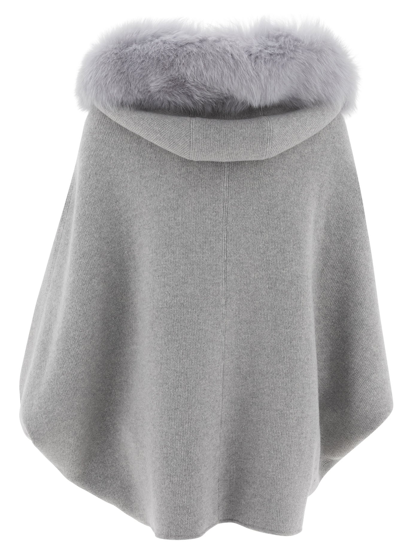 Giovi Wool And Cashmere Poncho