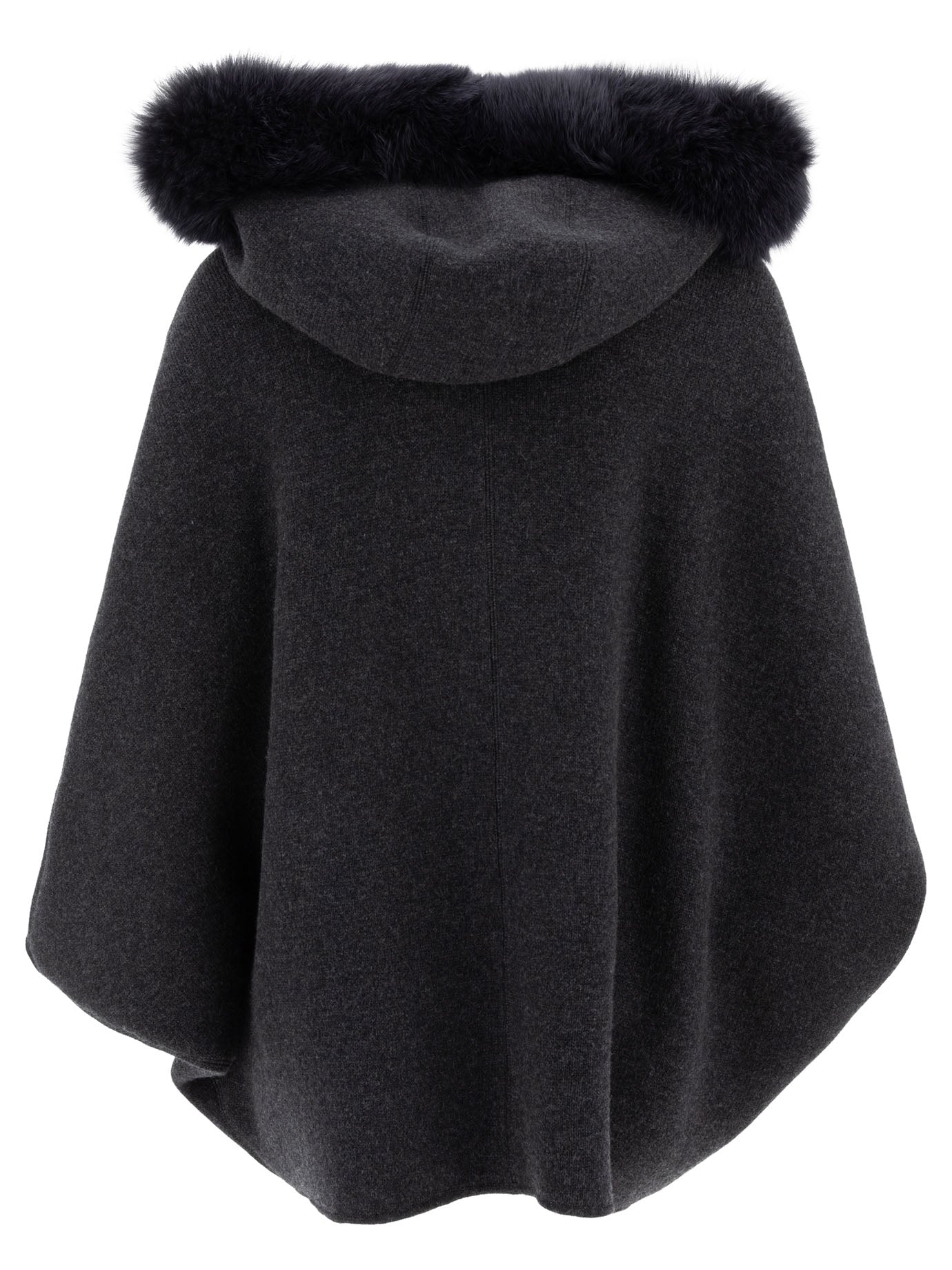 Giovi Wool And Cashmere Poncho