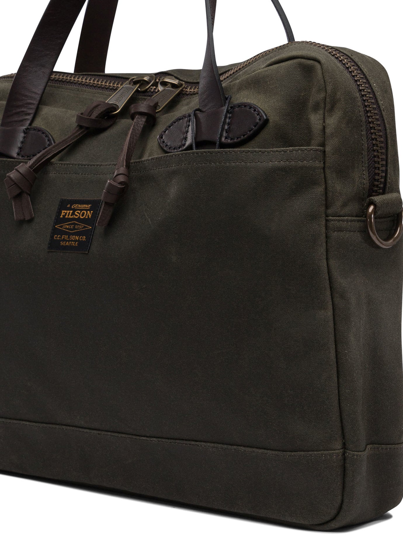 Filson Tin Cloth Compact Briefcase