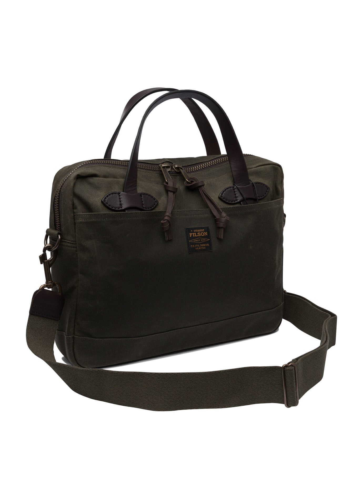 Filson Tin Cloth Compact Briefcase