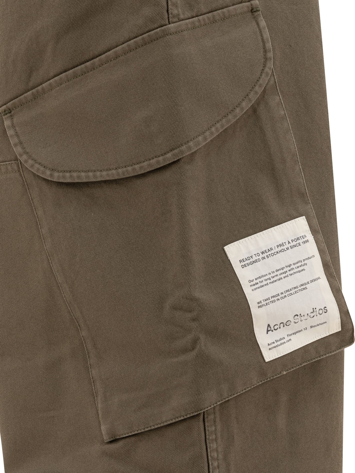 Acne Studios Patsono Dry Cotton Twill