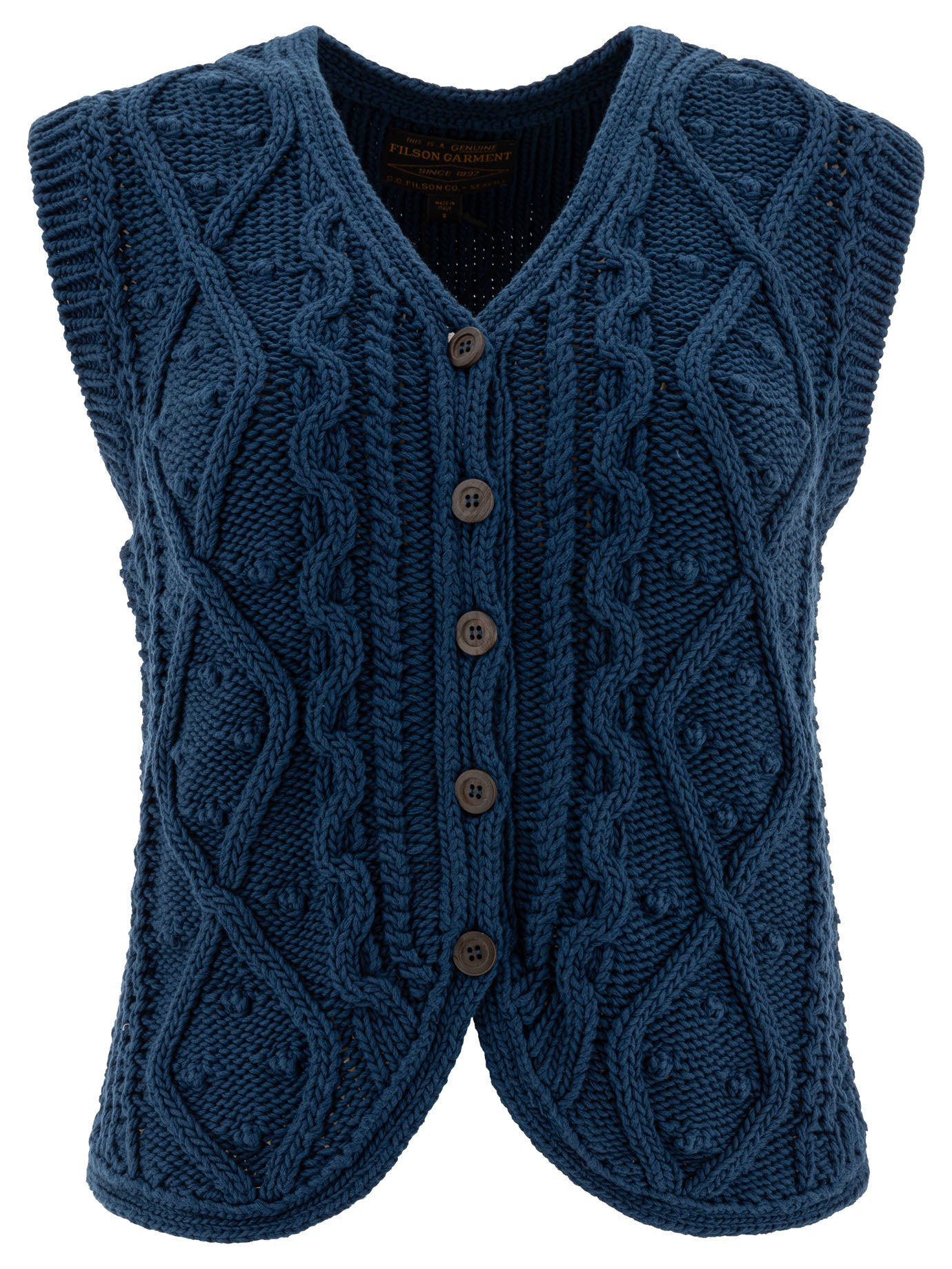 Filson W'S 3Gg Rustic Cable Knit Vest