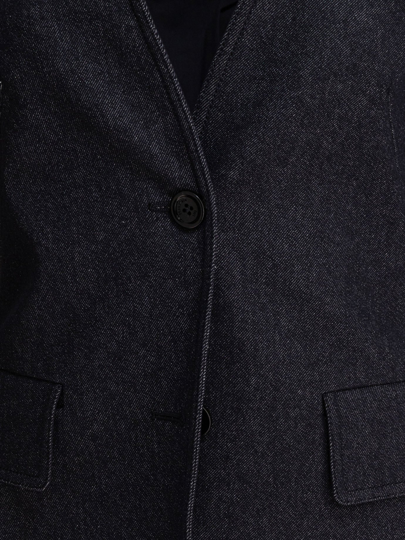 Max Mara Denim-Effect Blazer