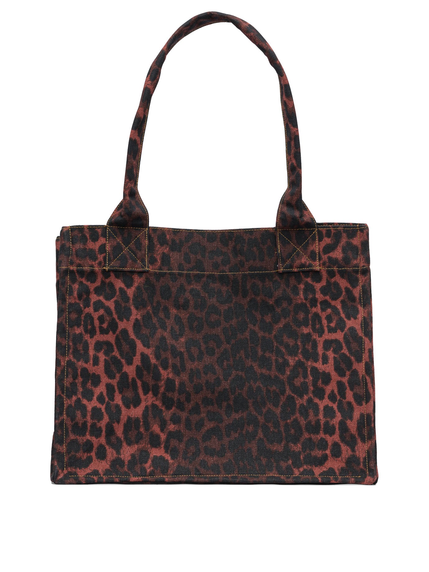 Ganni Large Easy Shopper Print Leo