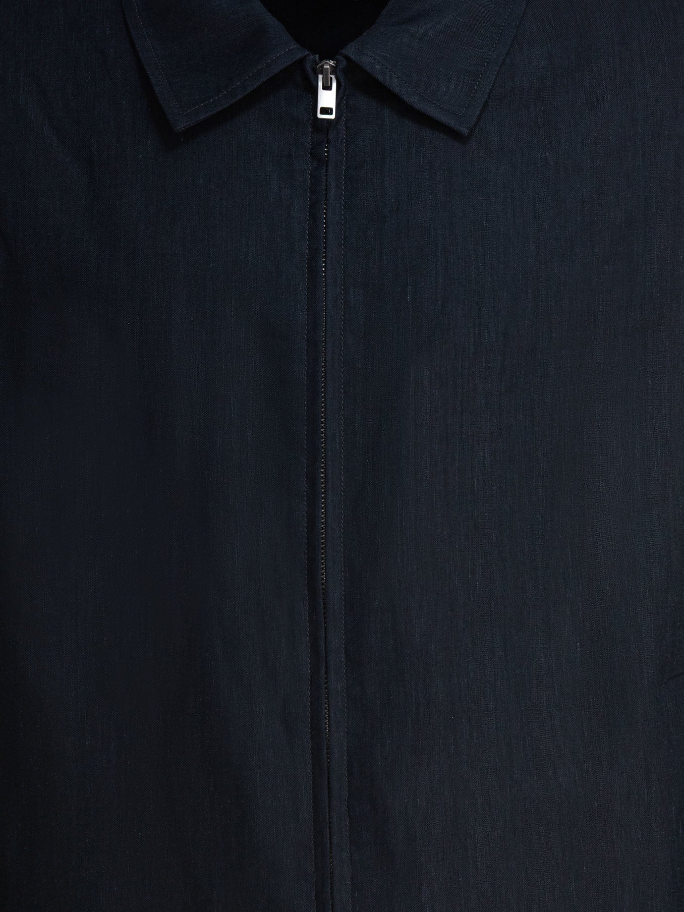 Vince Bomber Jacket Zipper Closure