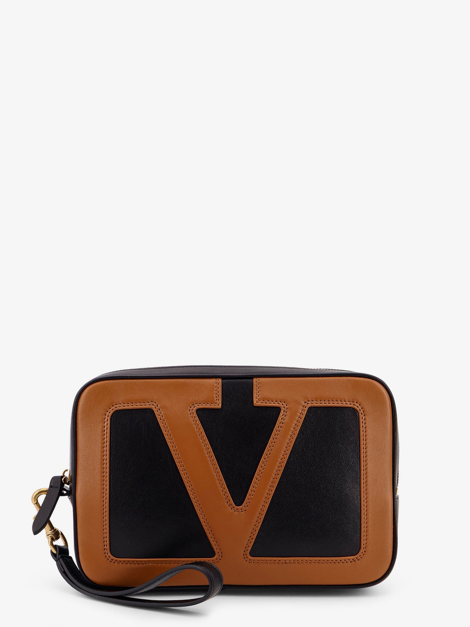 Valentino Valentino Garavani Viva Superstar Leather Clutch