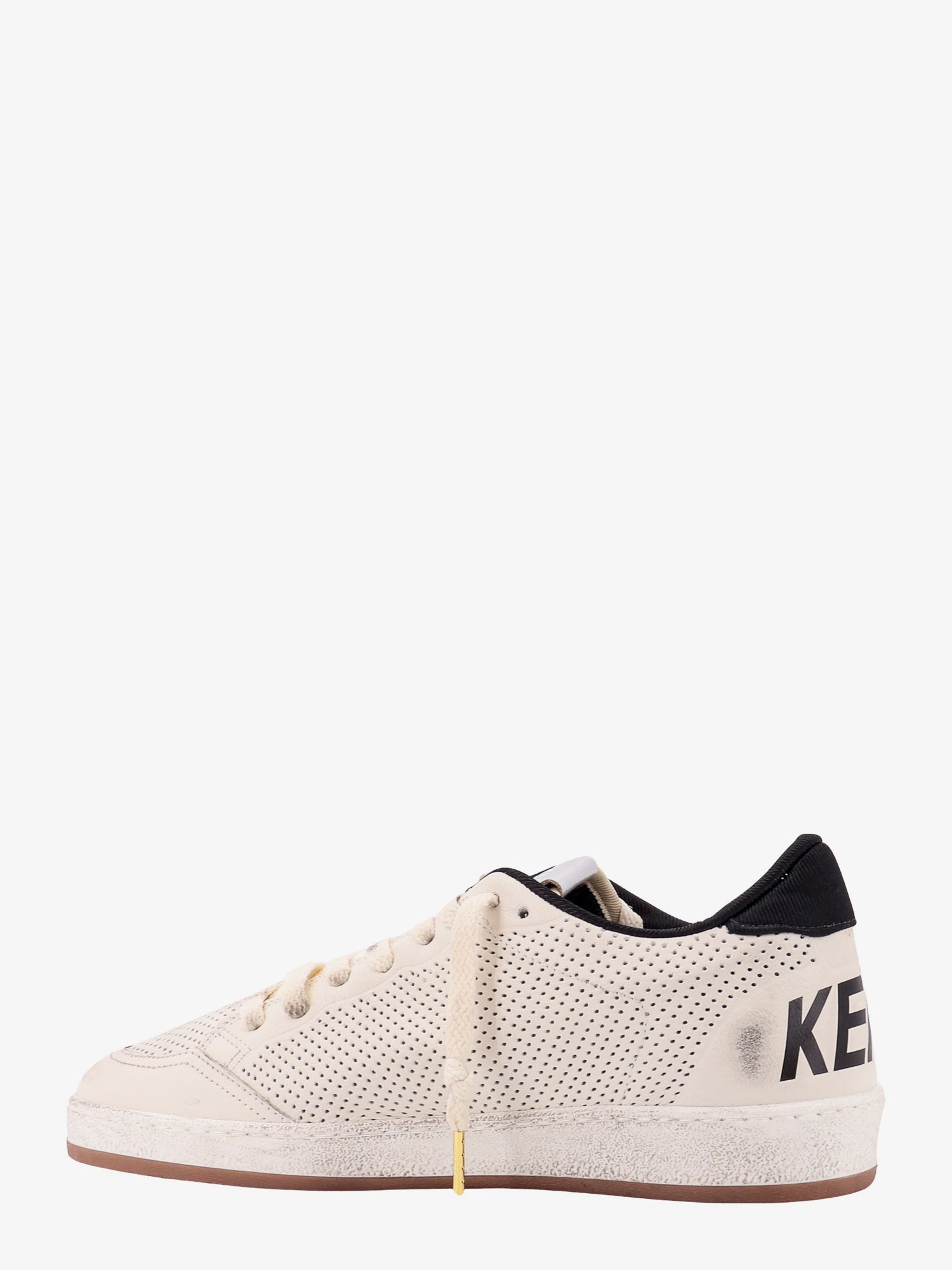 Golden Goose Hf Ball Star Perforated Leather Sneakers