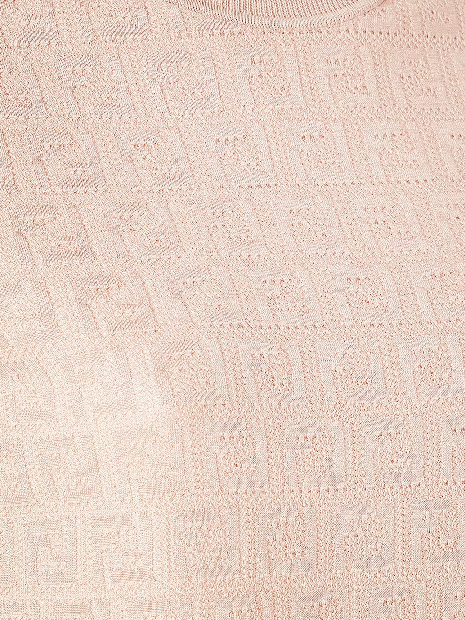 Fendi Ff Cotton And Viscose Sweater